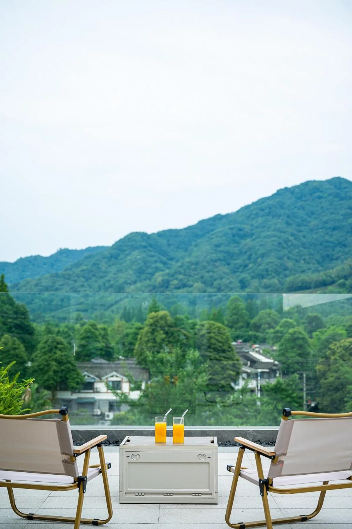 Balcony/Terrace in Z HOTEL- Qingchengshan