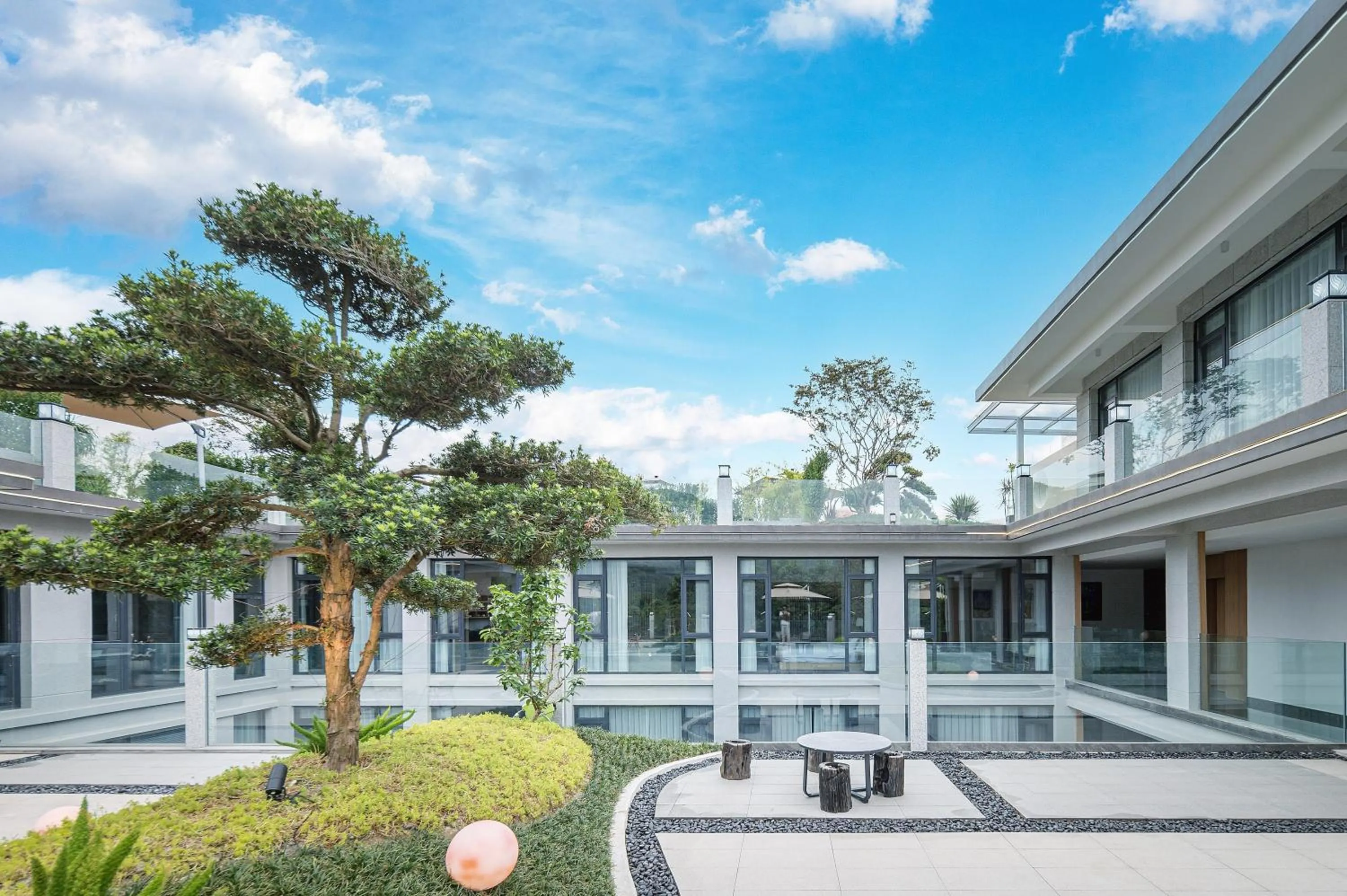 Garden view in Z HOTEL- Qingchengshan