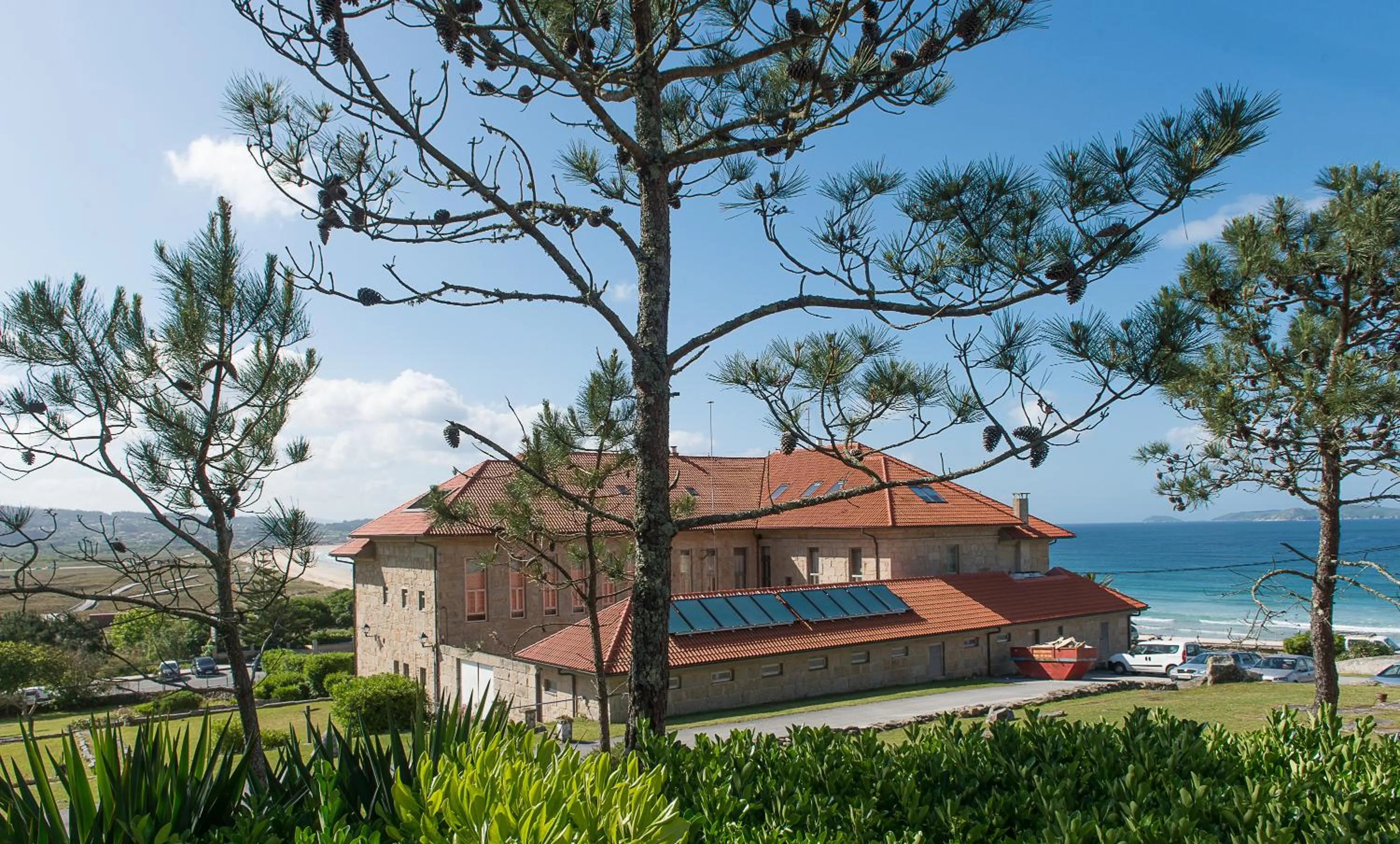 Facade/entrance in Pousada A Lanzada