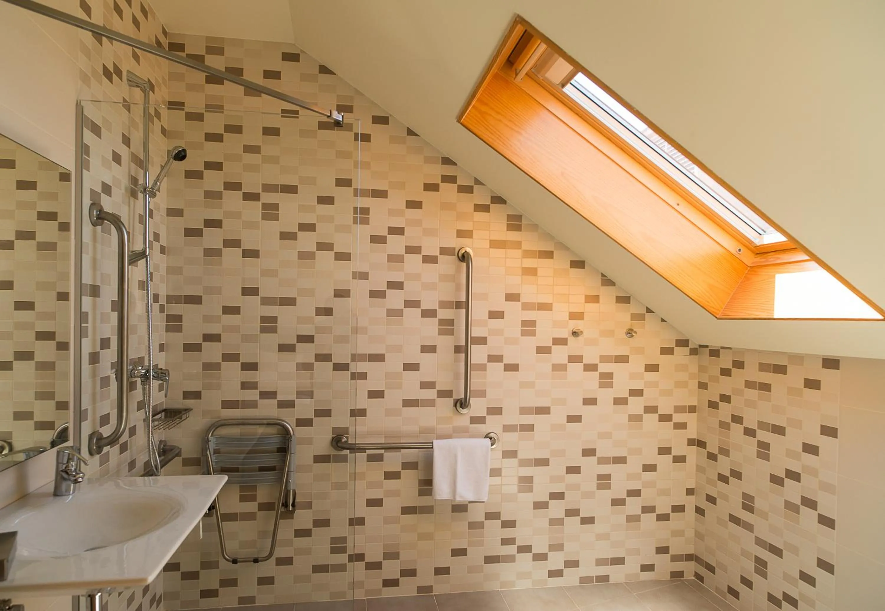 Bathroom in Pousada A Lanzada