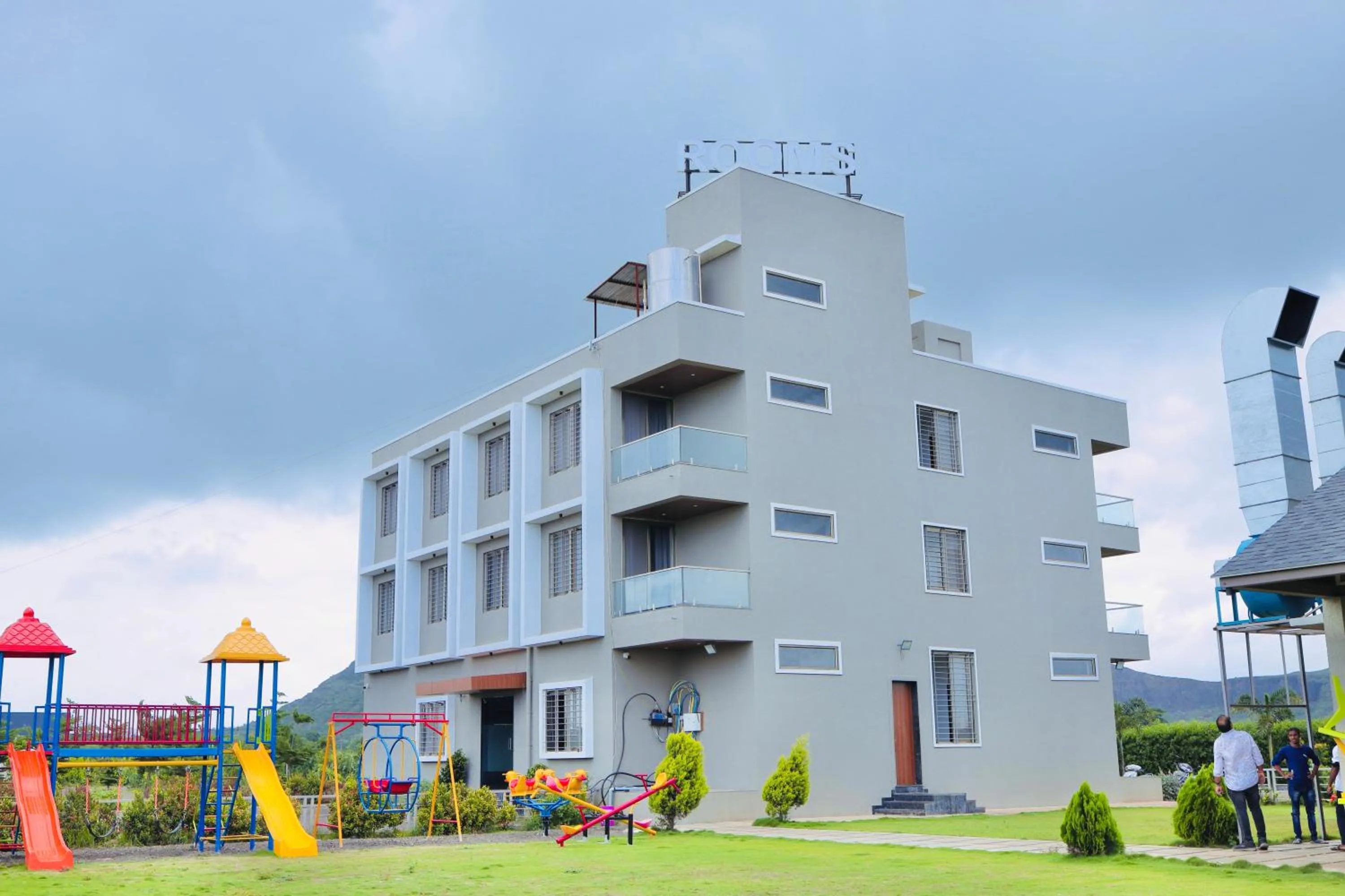 Children play ground in Hotel Laxmi Elite Karad