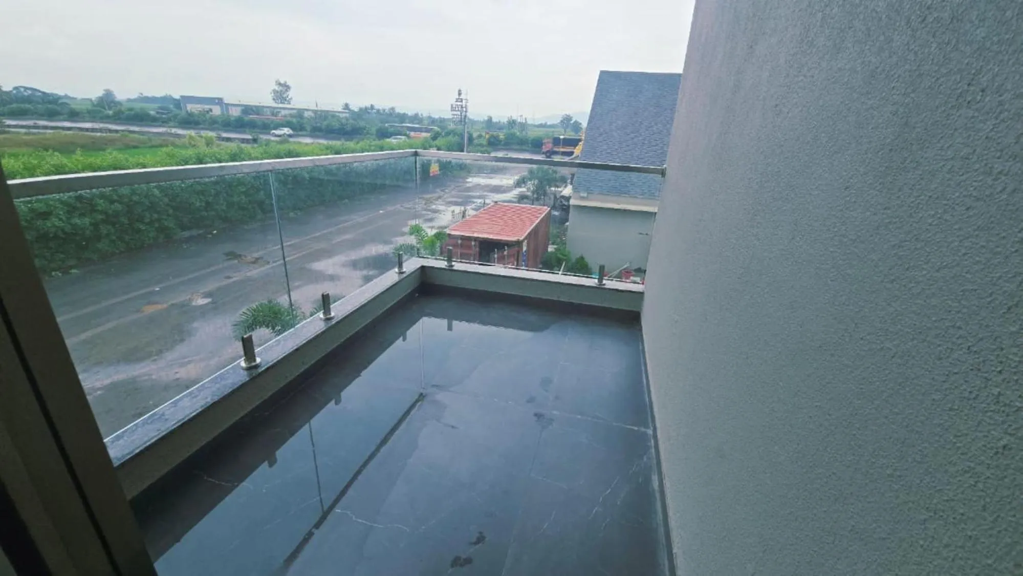 Balcony/Terrace in Hotel Laxmi Elite Karad