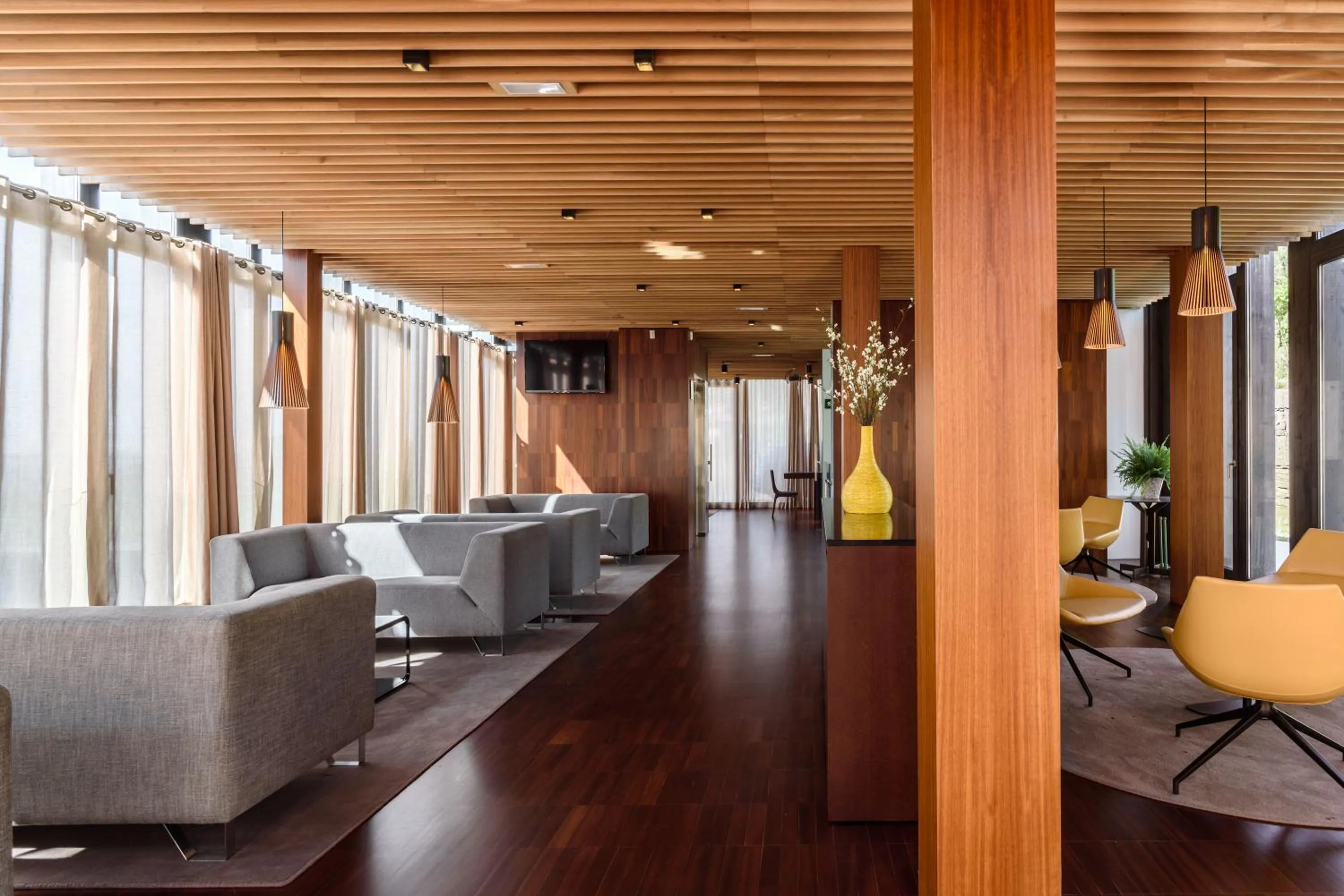 Living room in Pousada Armenteira