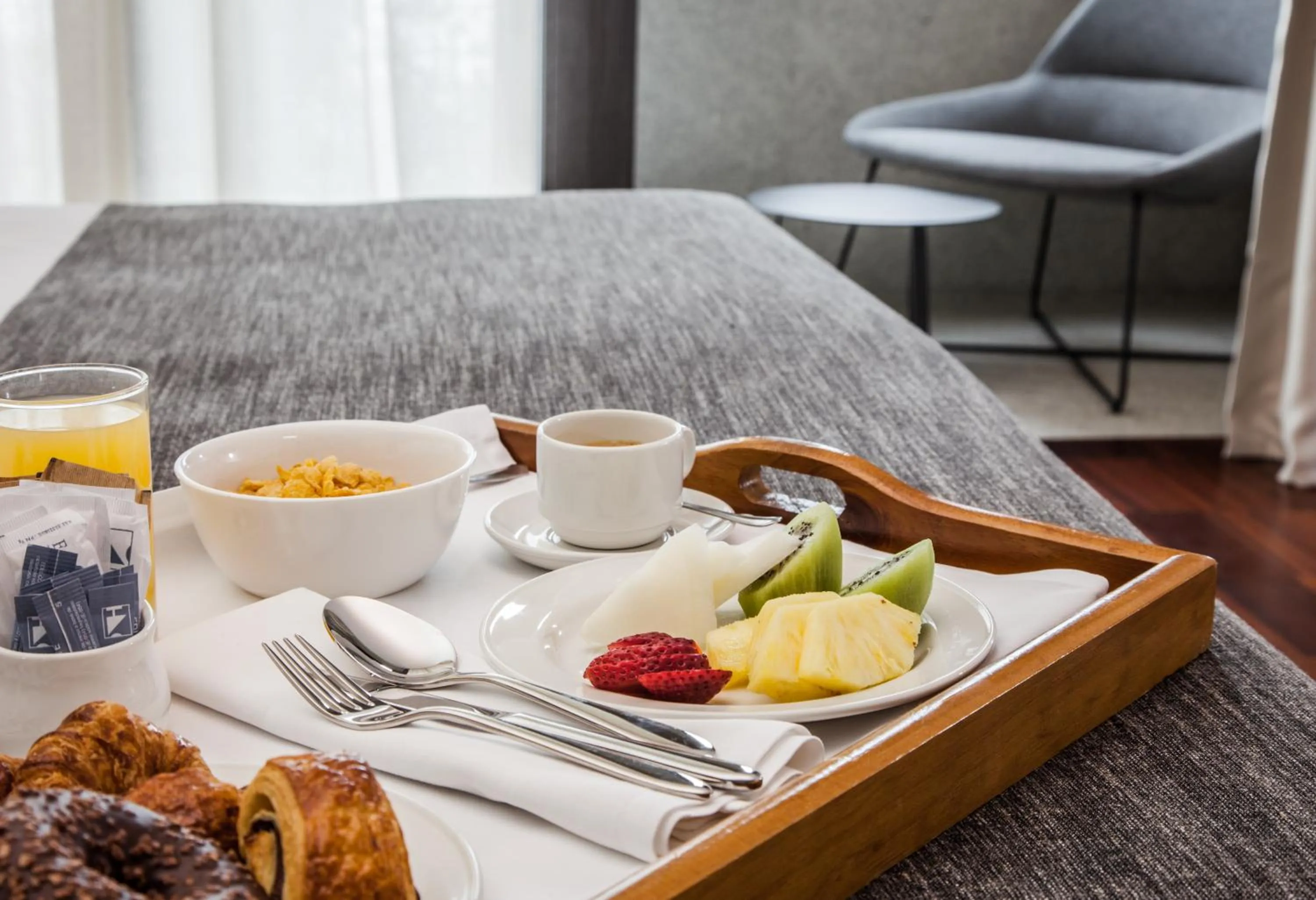 Breakfast, Bed in Pousada Armenteira