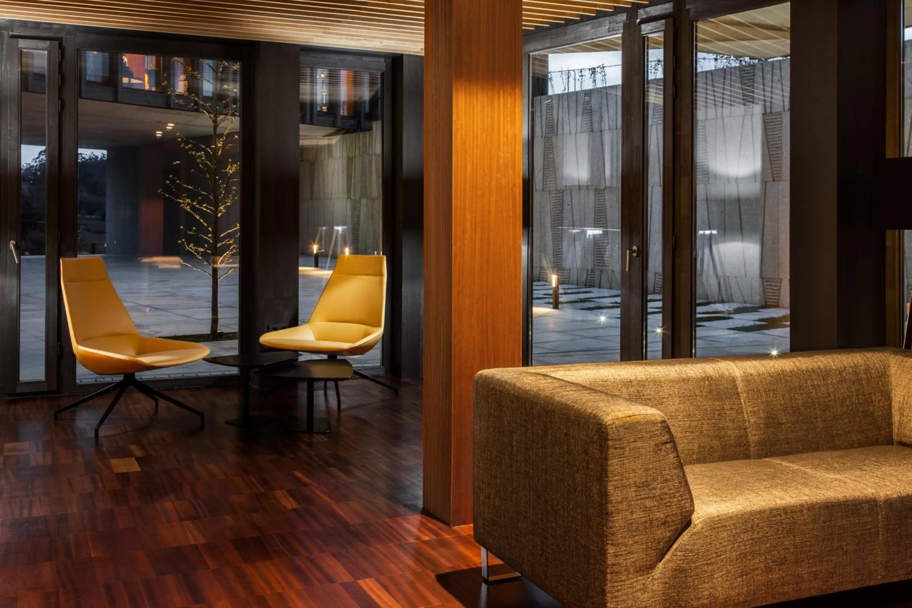 Lobby or reception in Pousada Armenteira