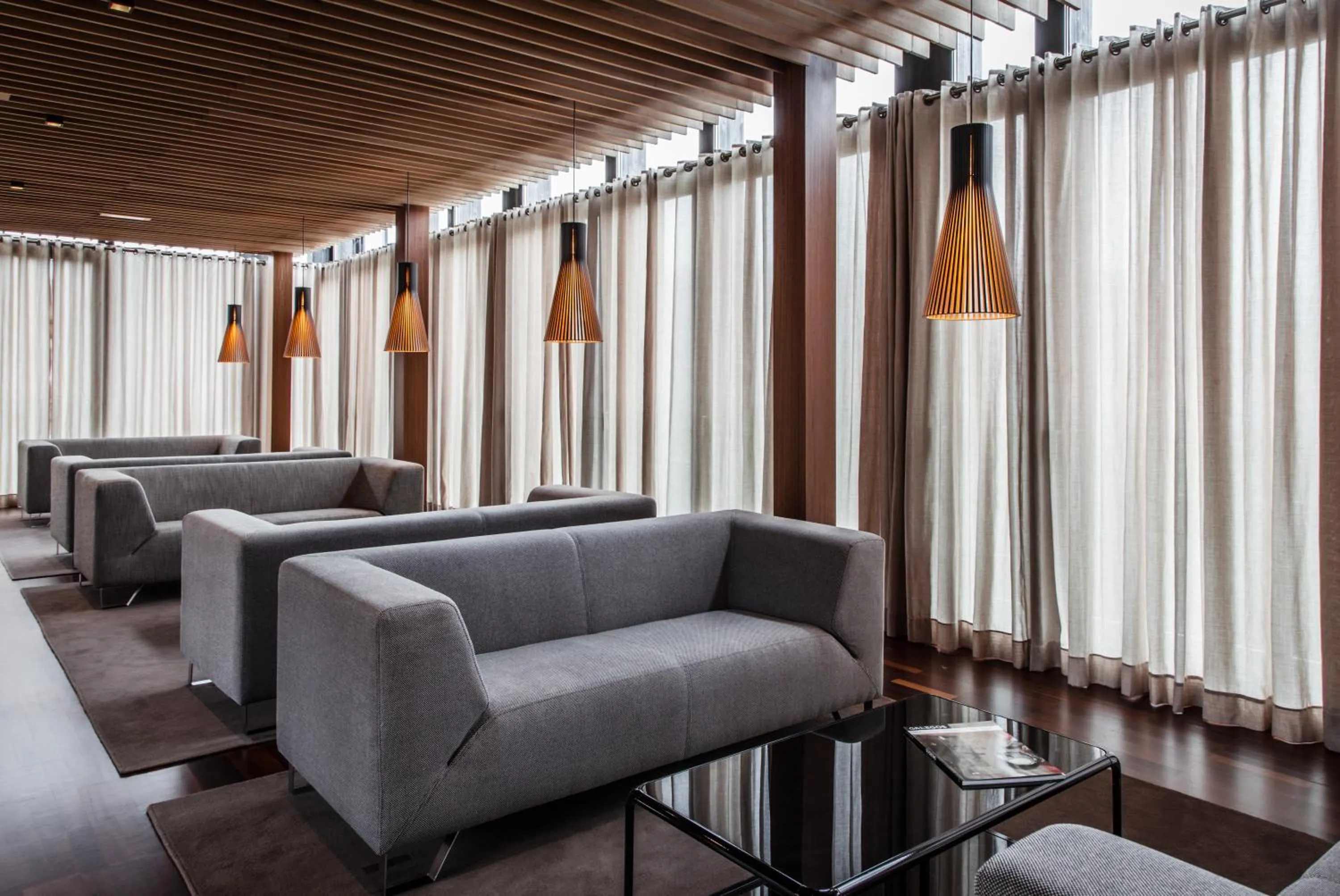 Communal lounge/ TV room in Pousada Armenteira