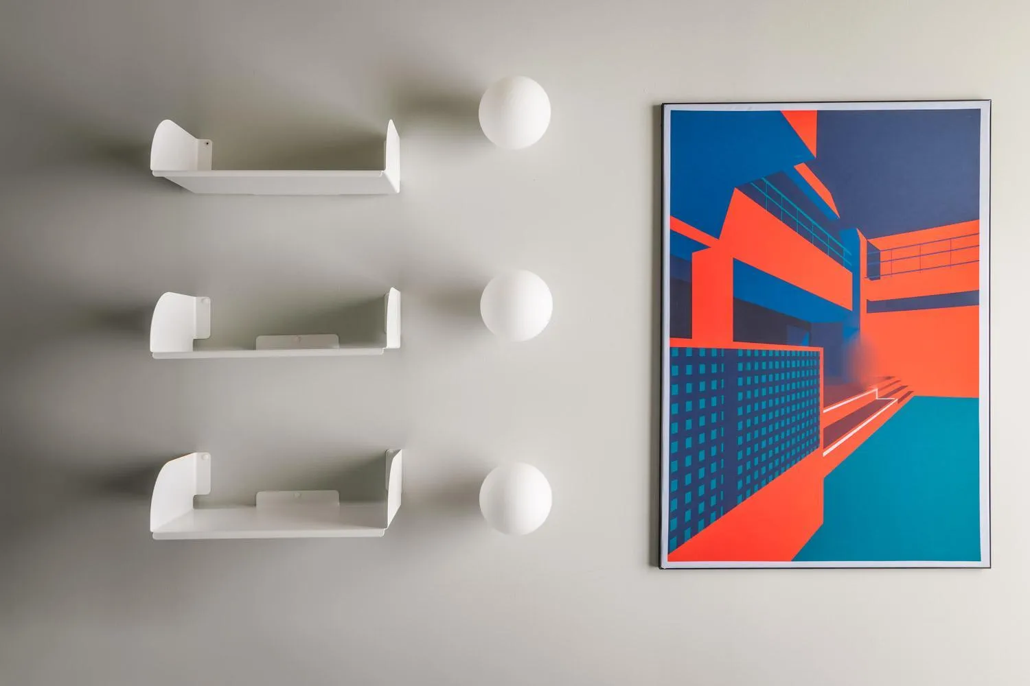 Bedroom in BYPILLOW Flamant