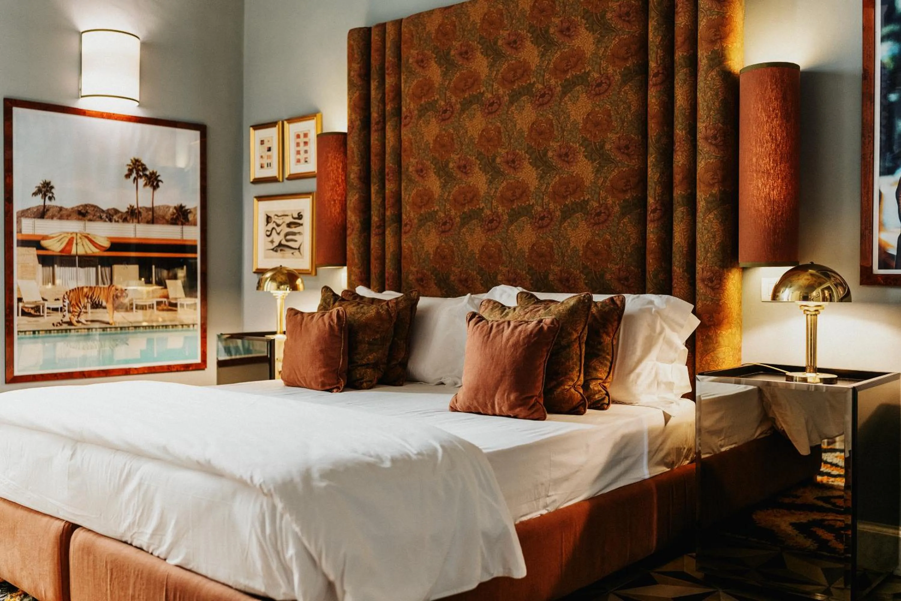 Bed in Palazzo Flora