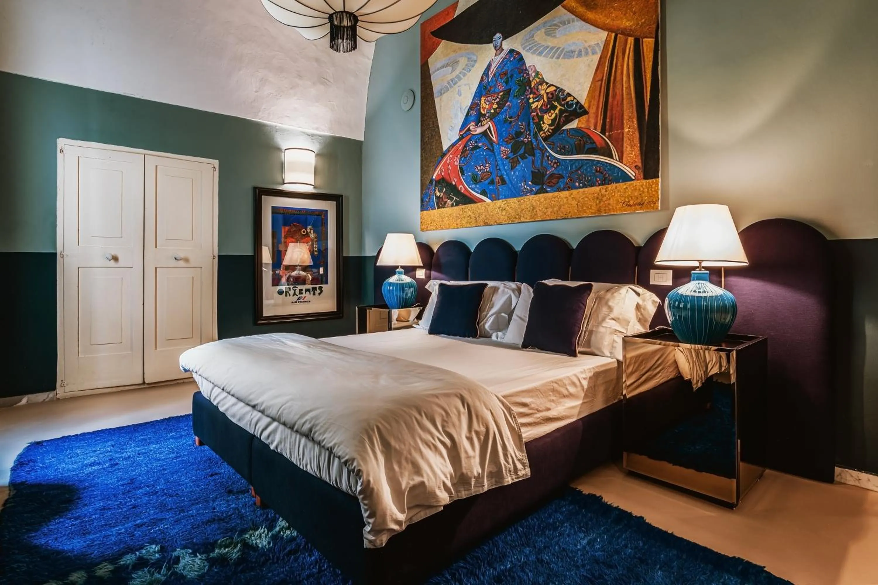 Photo of the whole room, Bed in Palazzo Flora