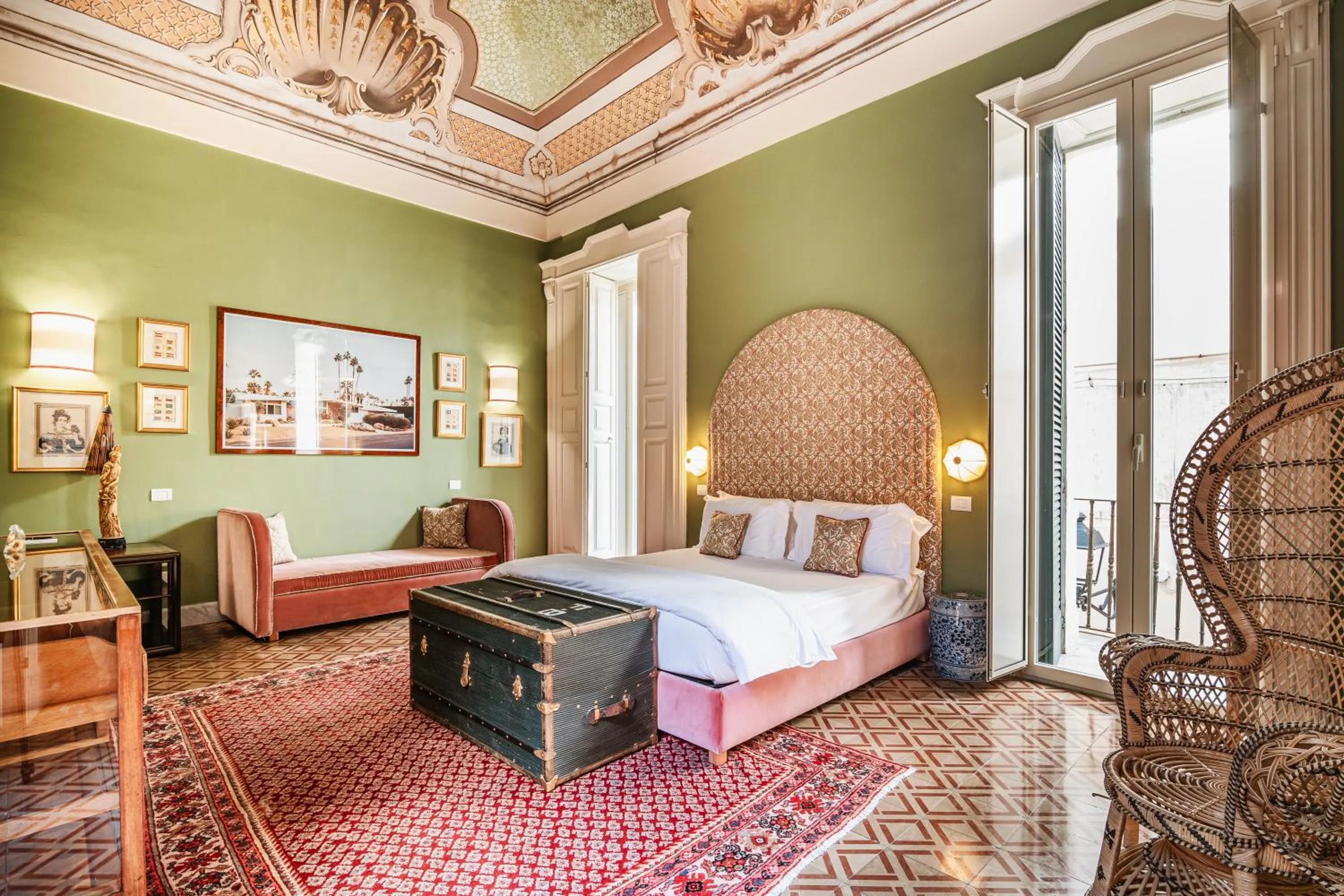 Bed in Palazzo Flora