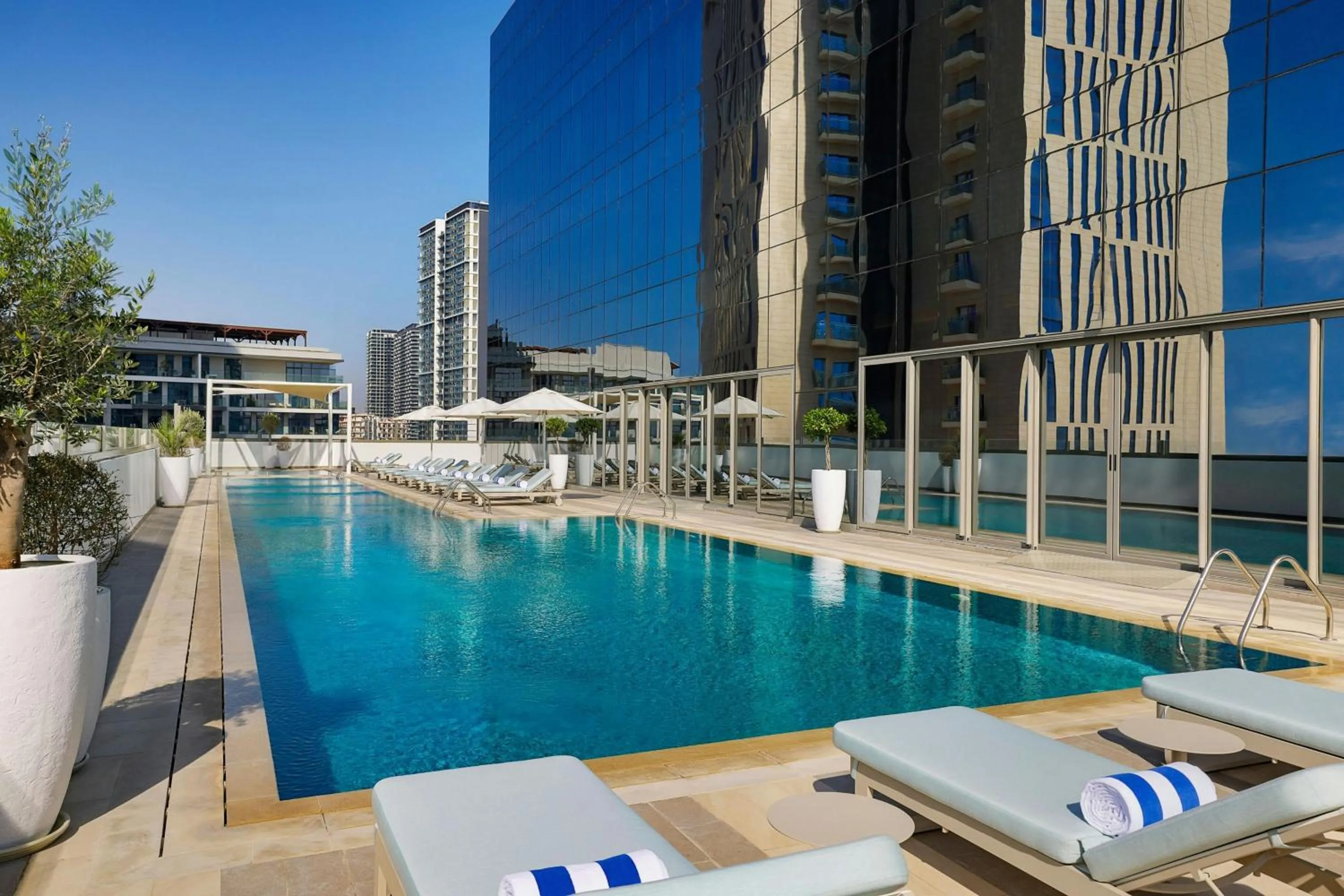 Swimming pool in Hotel Local Dubai, Jumeirah Village Triangle, Autograph Collection