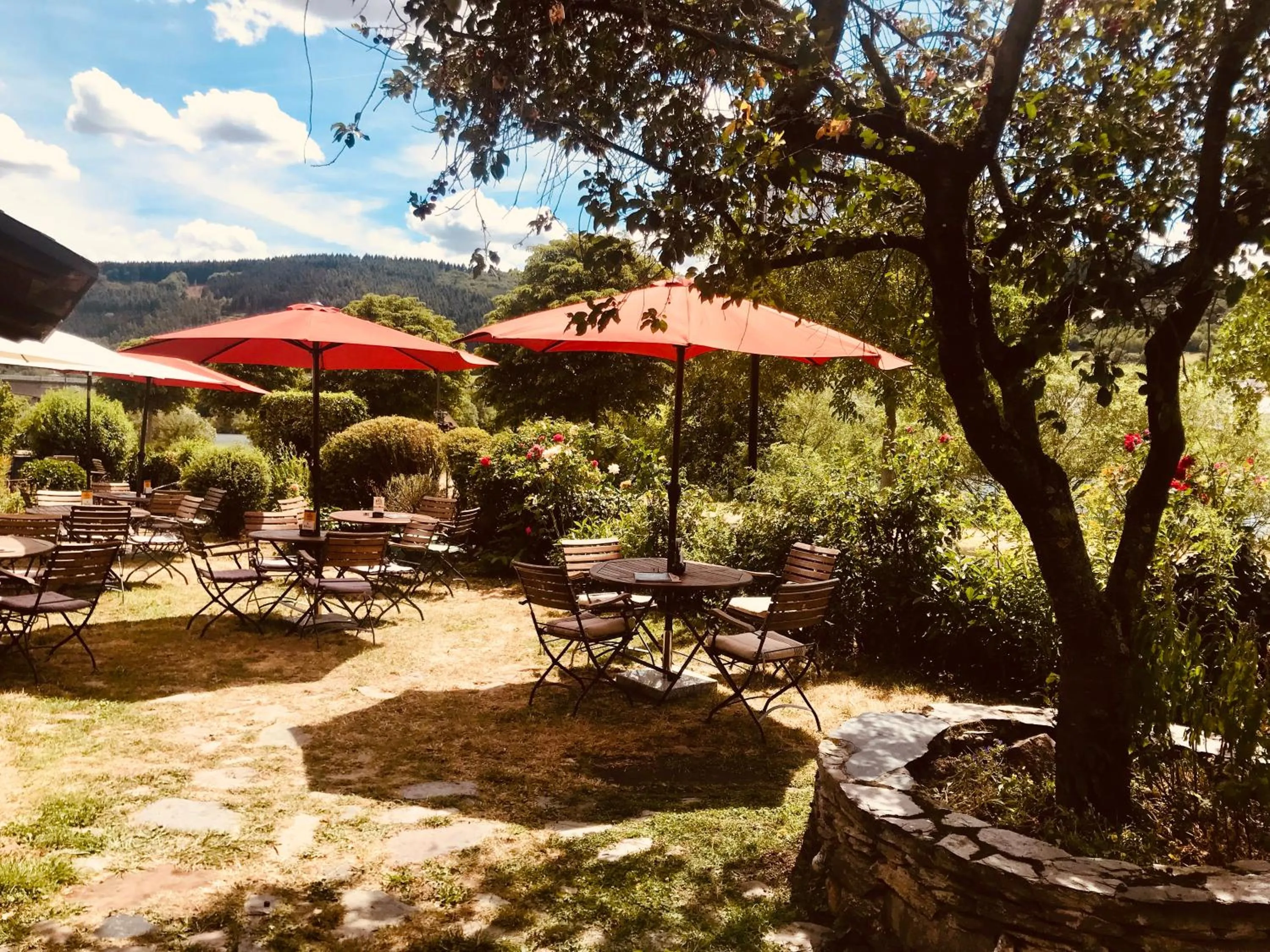 Garden in B&B Echternacher Hof