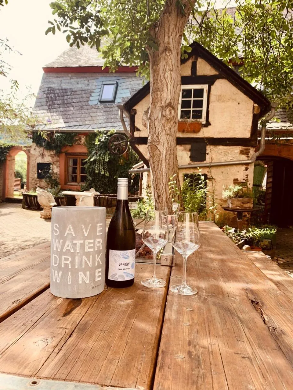 Patio in B&B Echternacher Hof