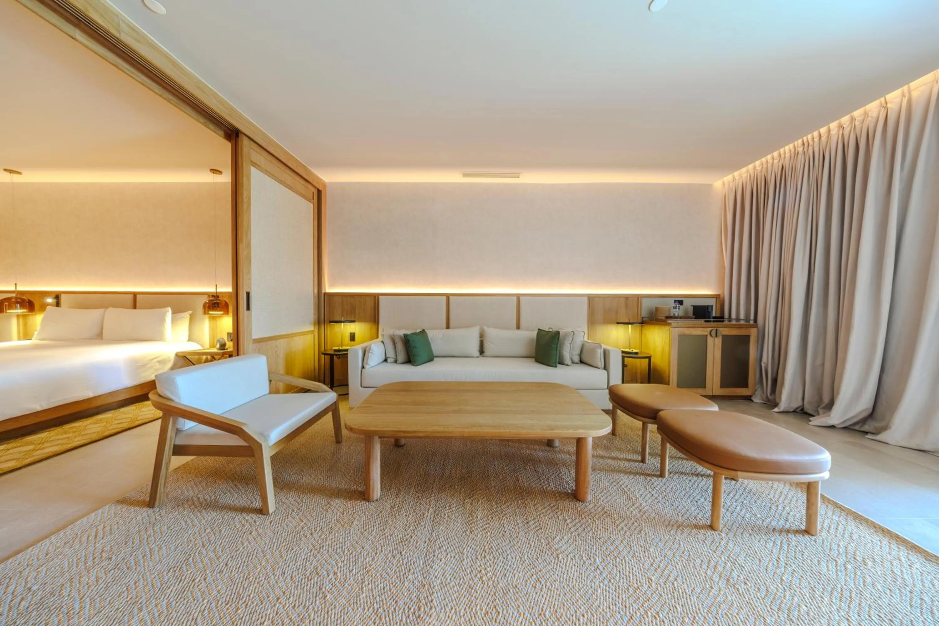 Living room, Bed in Unico Hotel Riviera Nayarit - Adults Only - All Inclusive