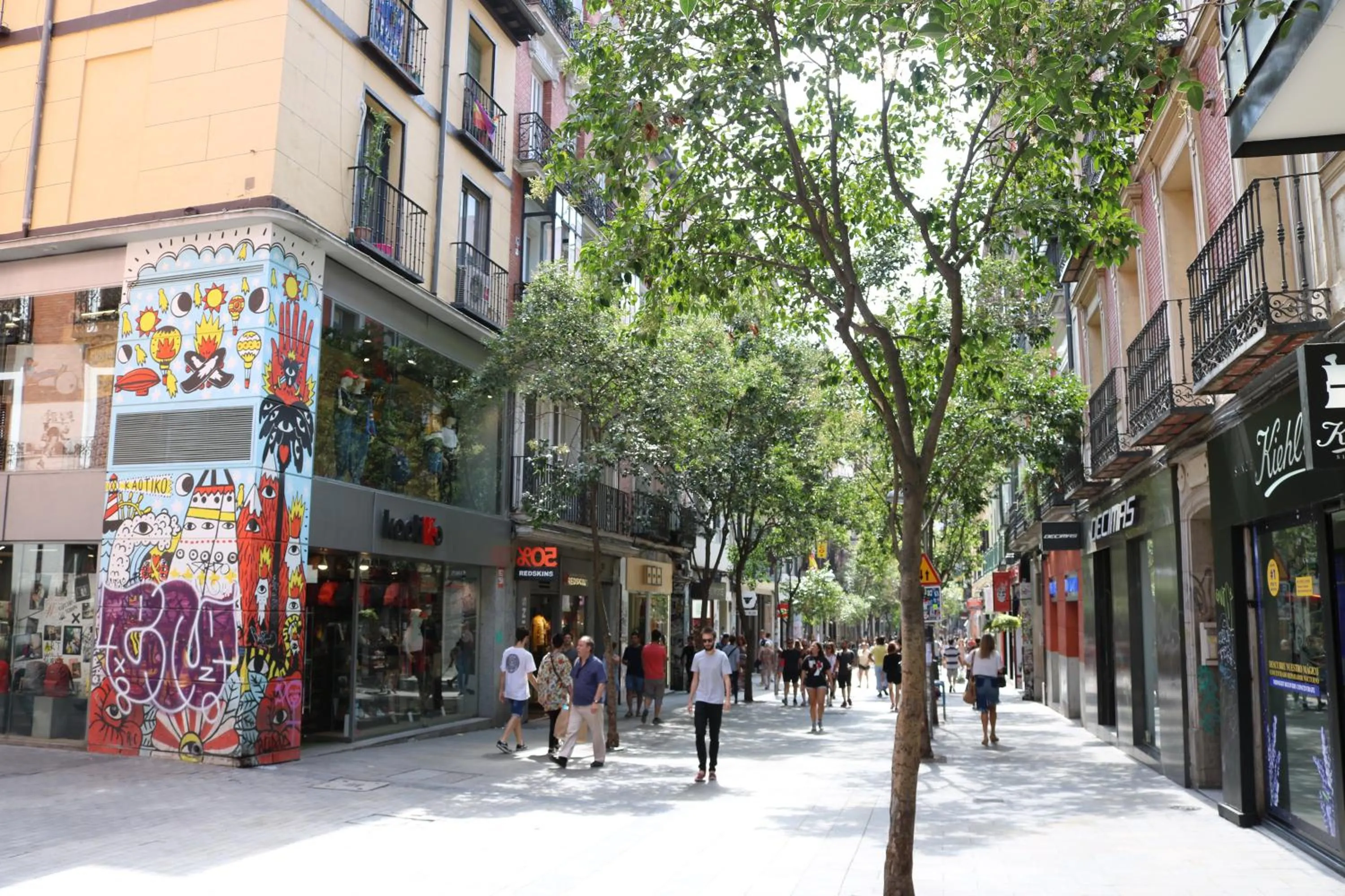 People in Fuencarral Rooms