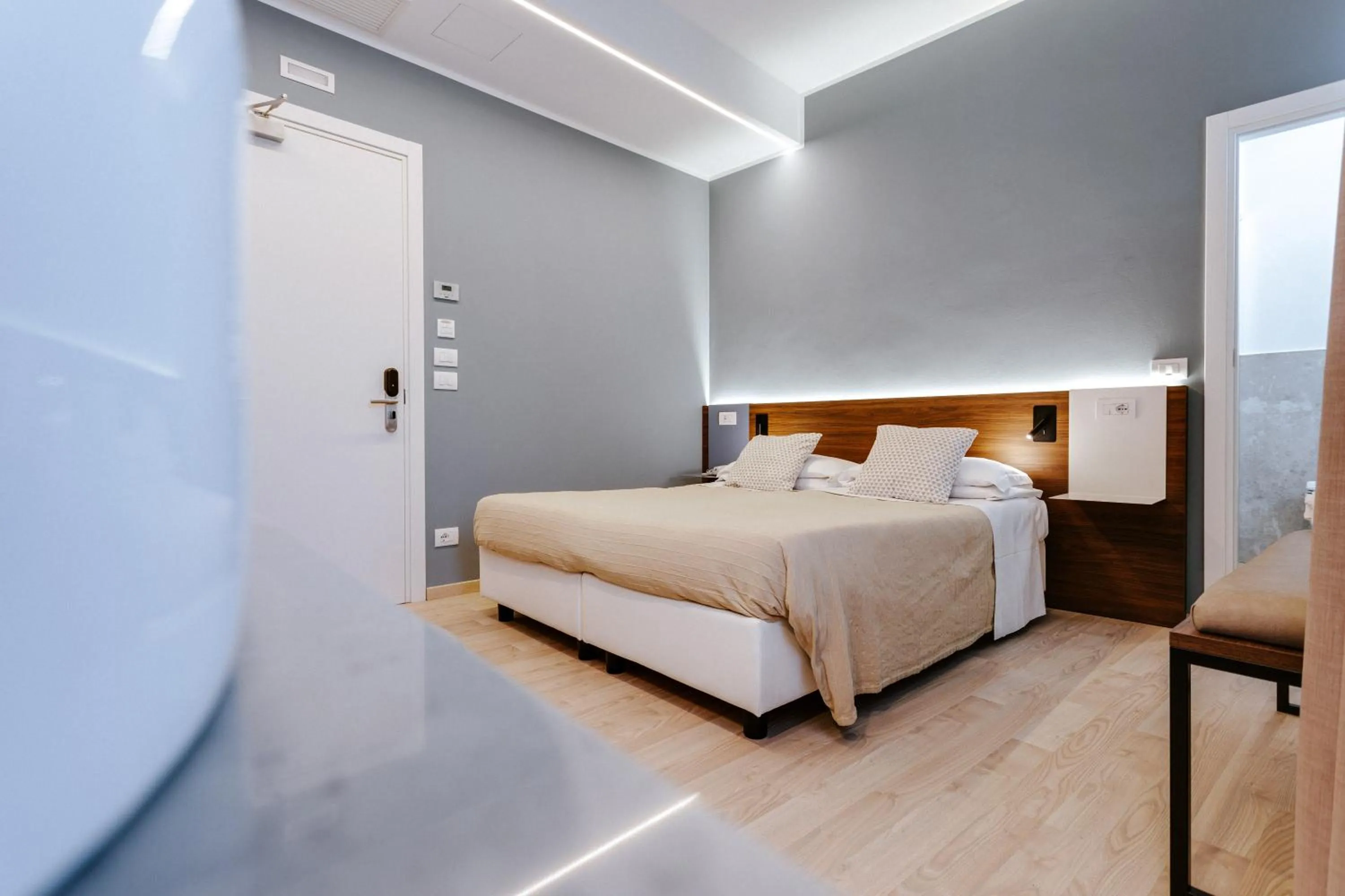 Bed in Hotel Villa Katy