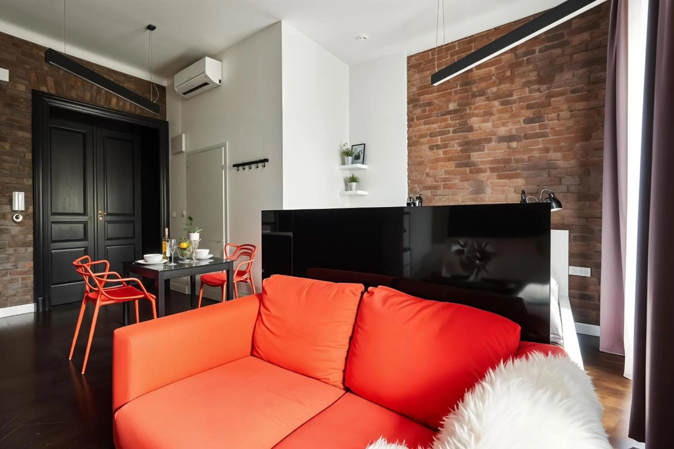 Living room in Cracow Fancy Brick #1 - Old Town