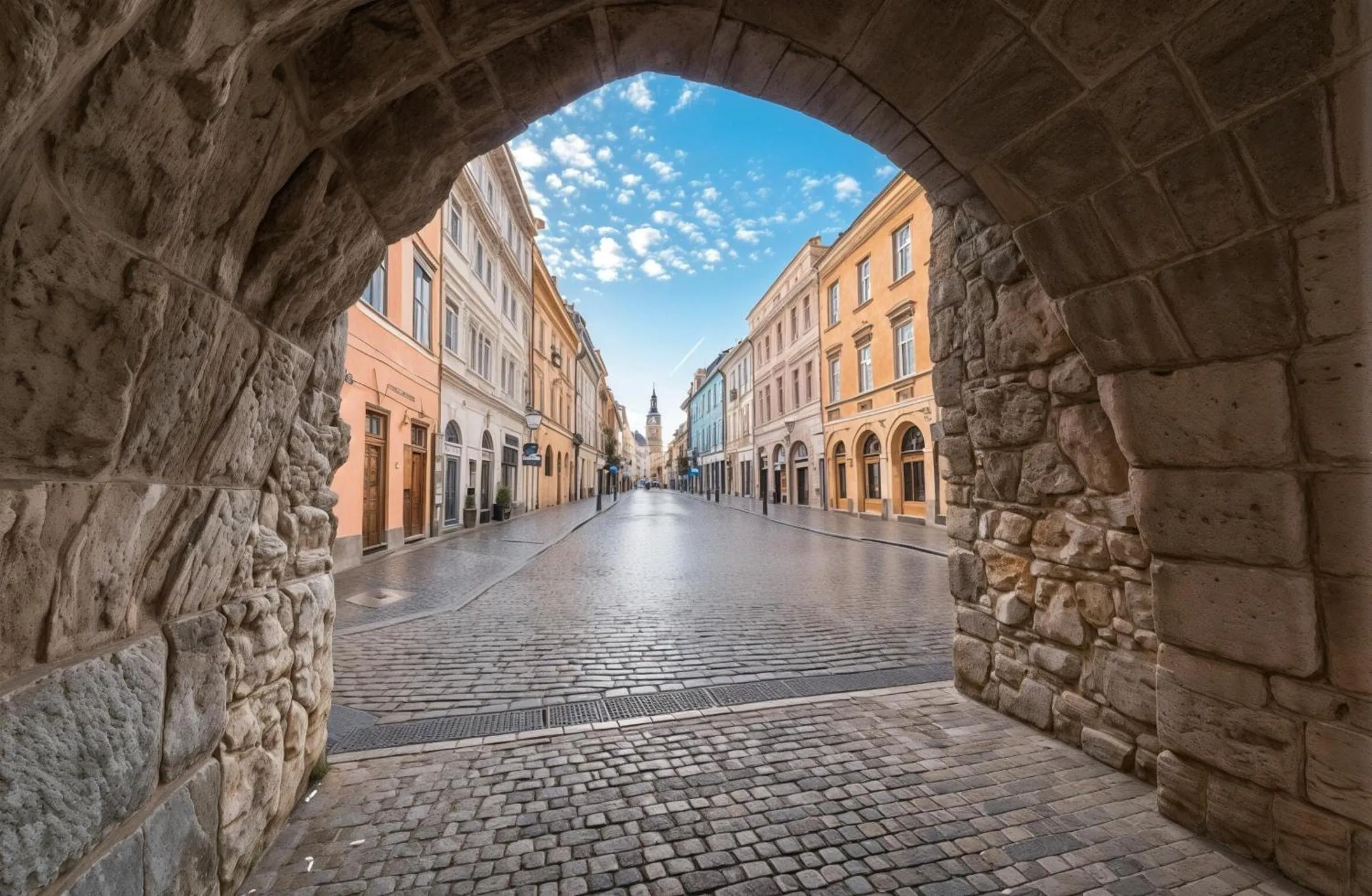 Day in Cracow Fancy Brick #1 - Old Town