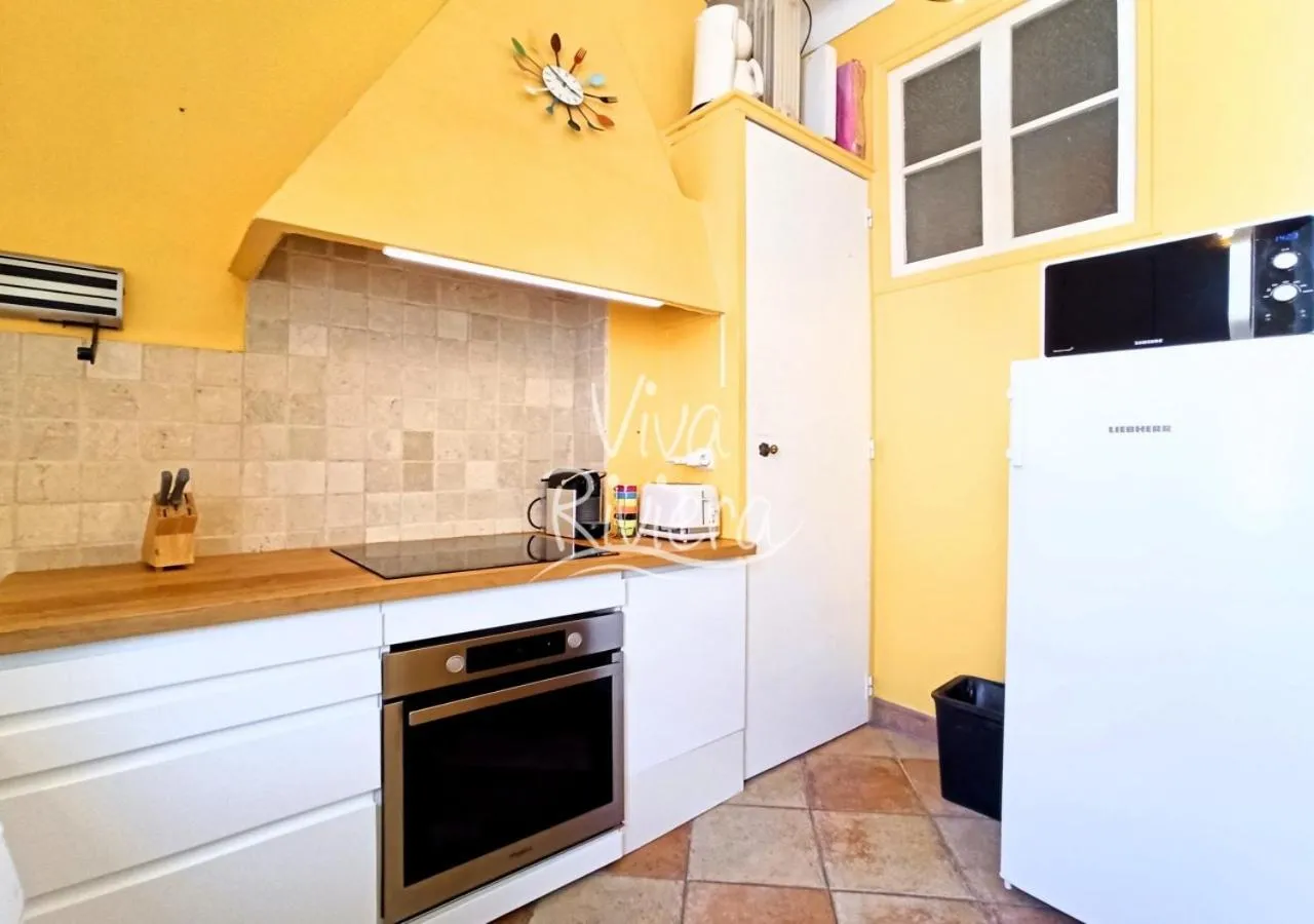 Kitchen or kitchenette in Viva Riviera 5 Rue Florian