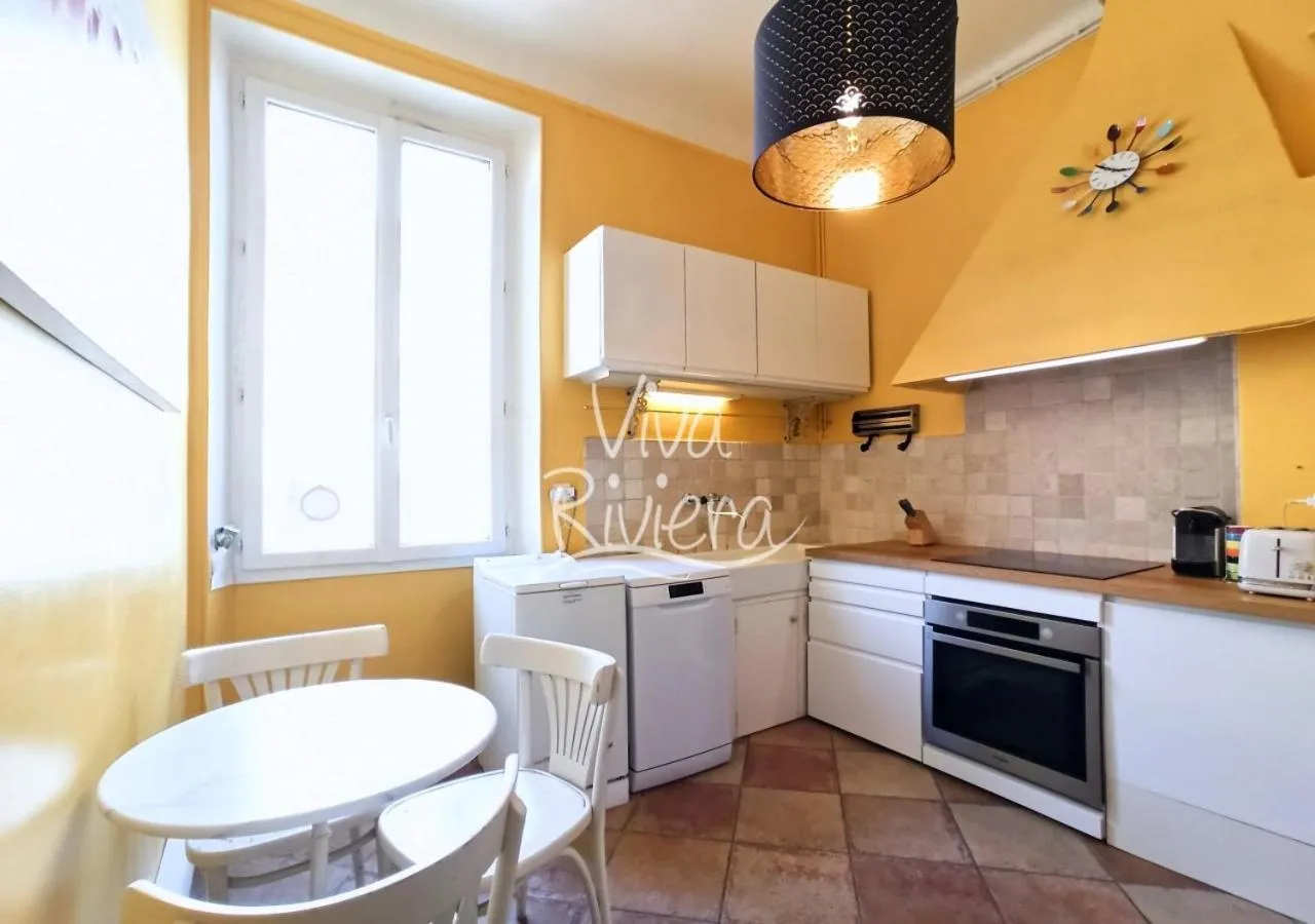 Kitchen or kitchenette in Viva Riviera 5 Rue Florian