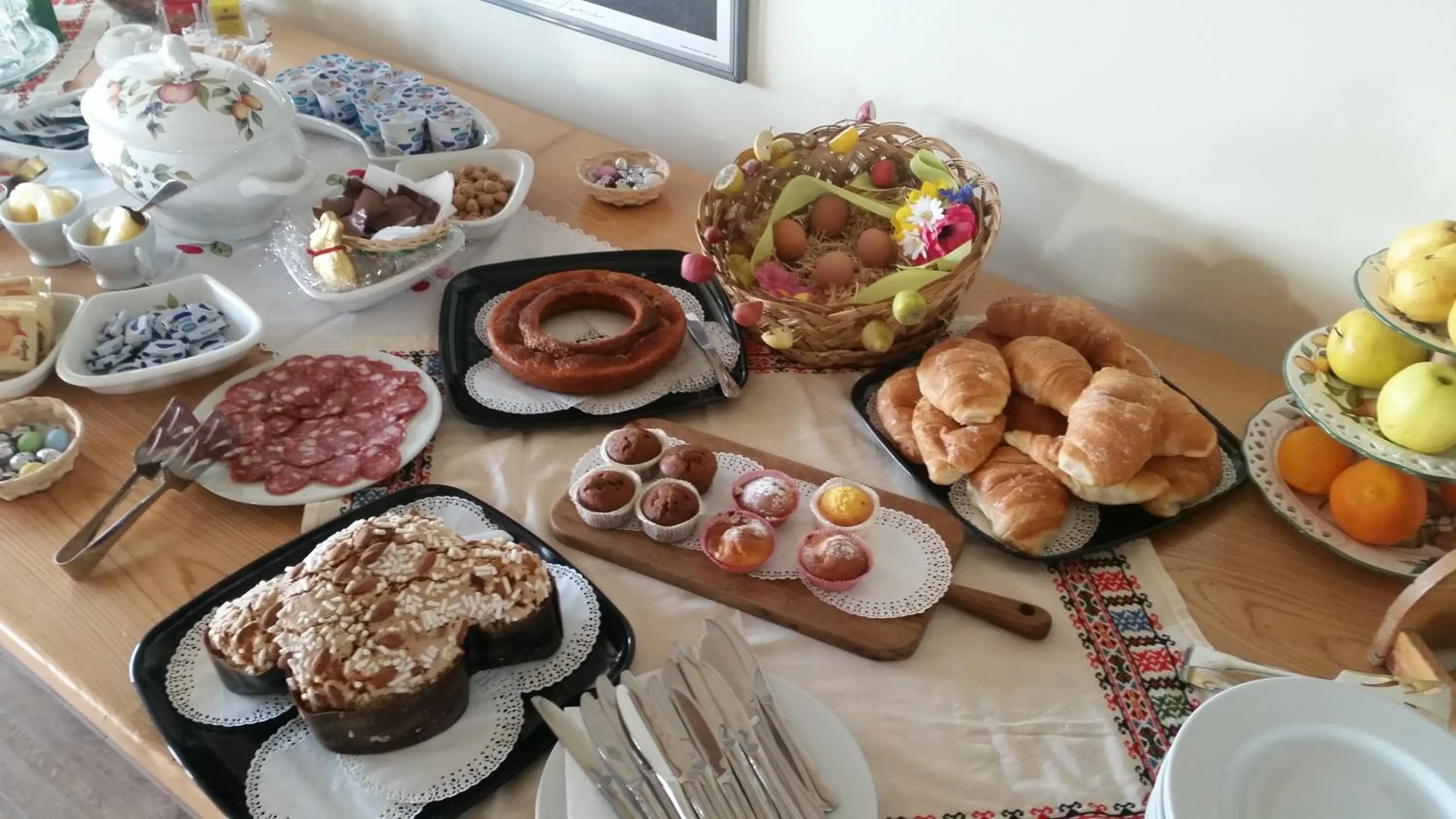 Breakfast in Tenuta Terre dei Latini