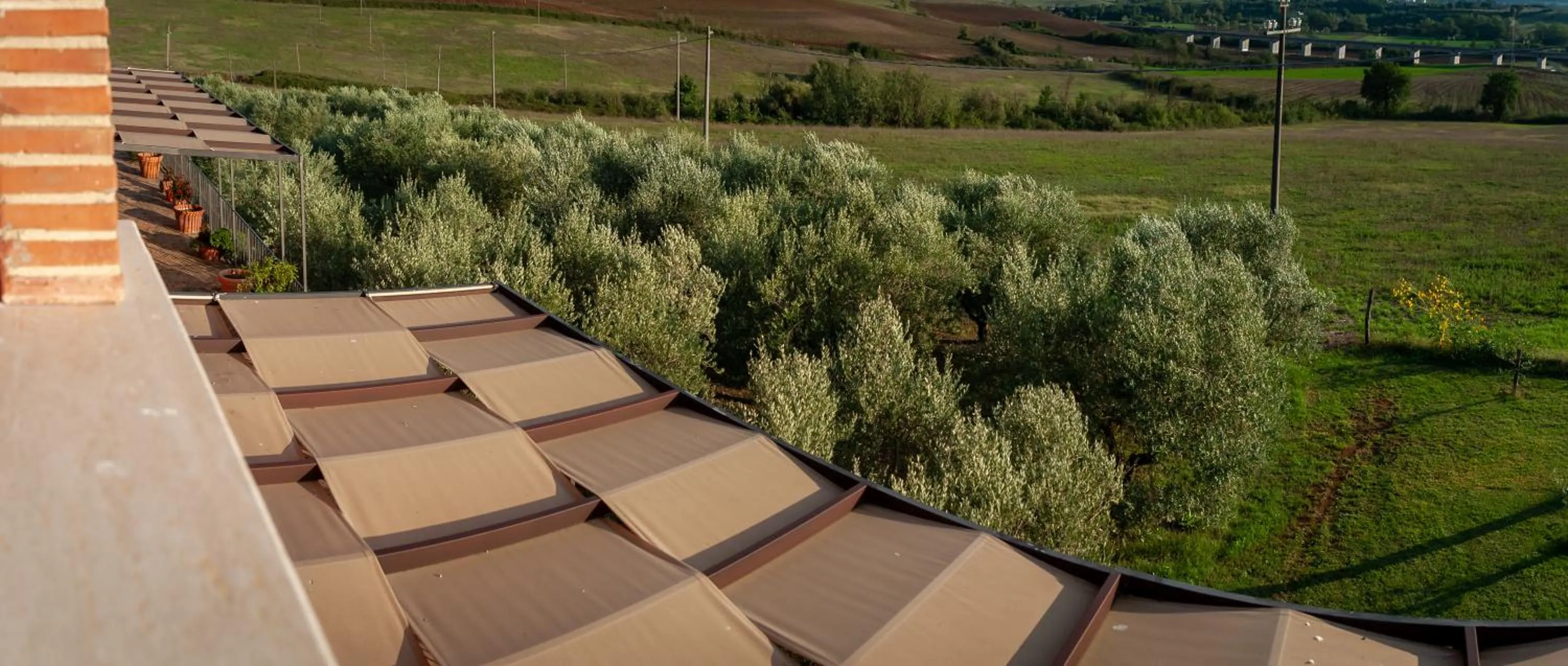 Garden view in Tenuta Terre dei Latini