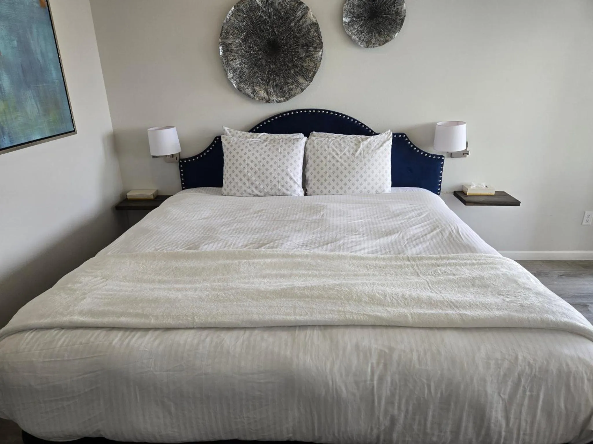 Bed in Ocean Shores Resort