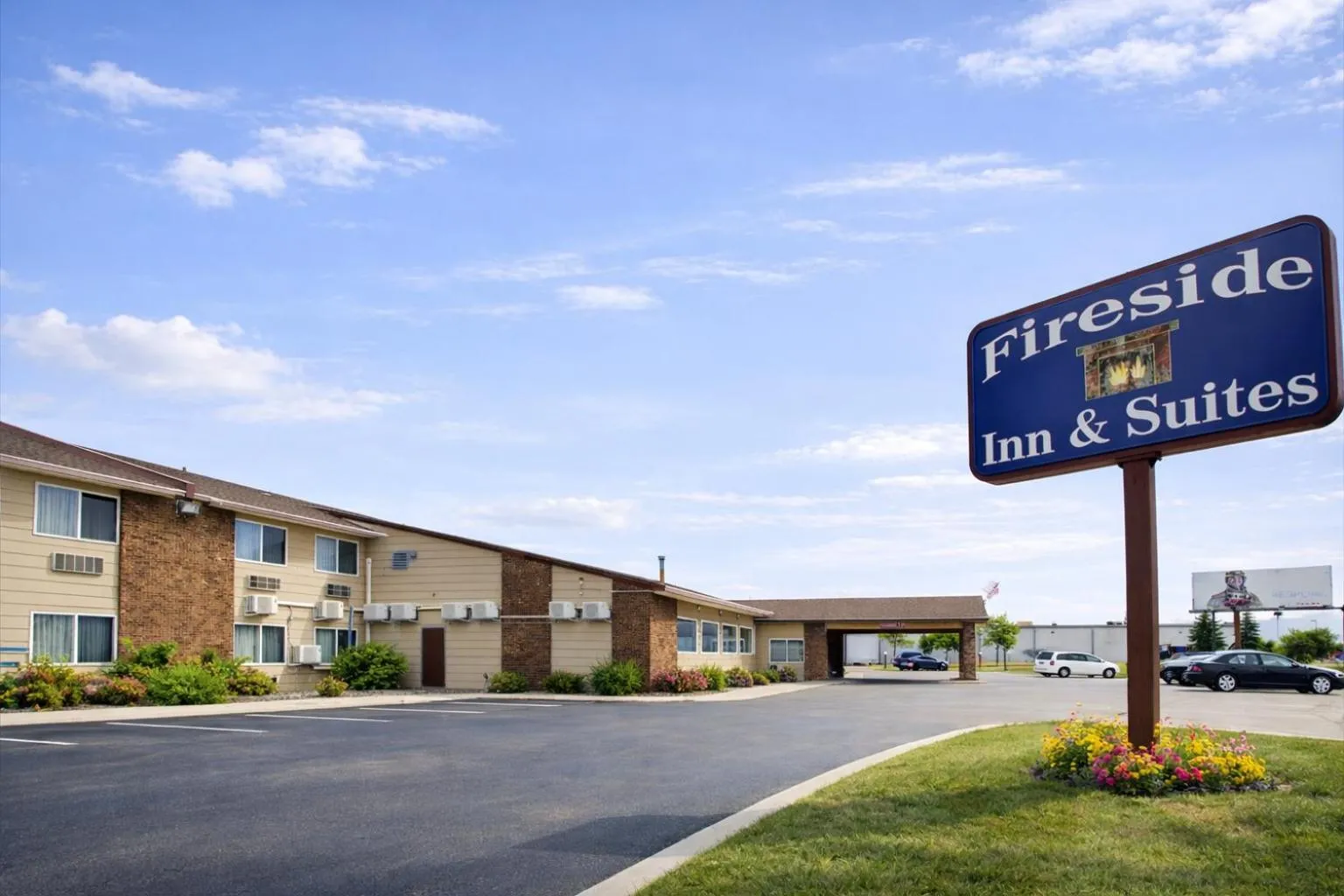 Property building in Fireside Inn and Suites
