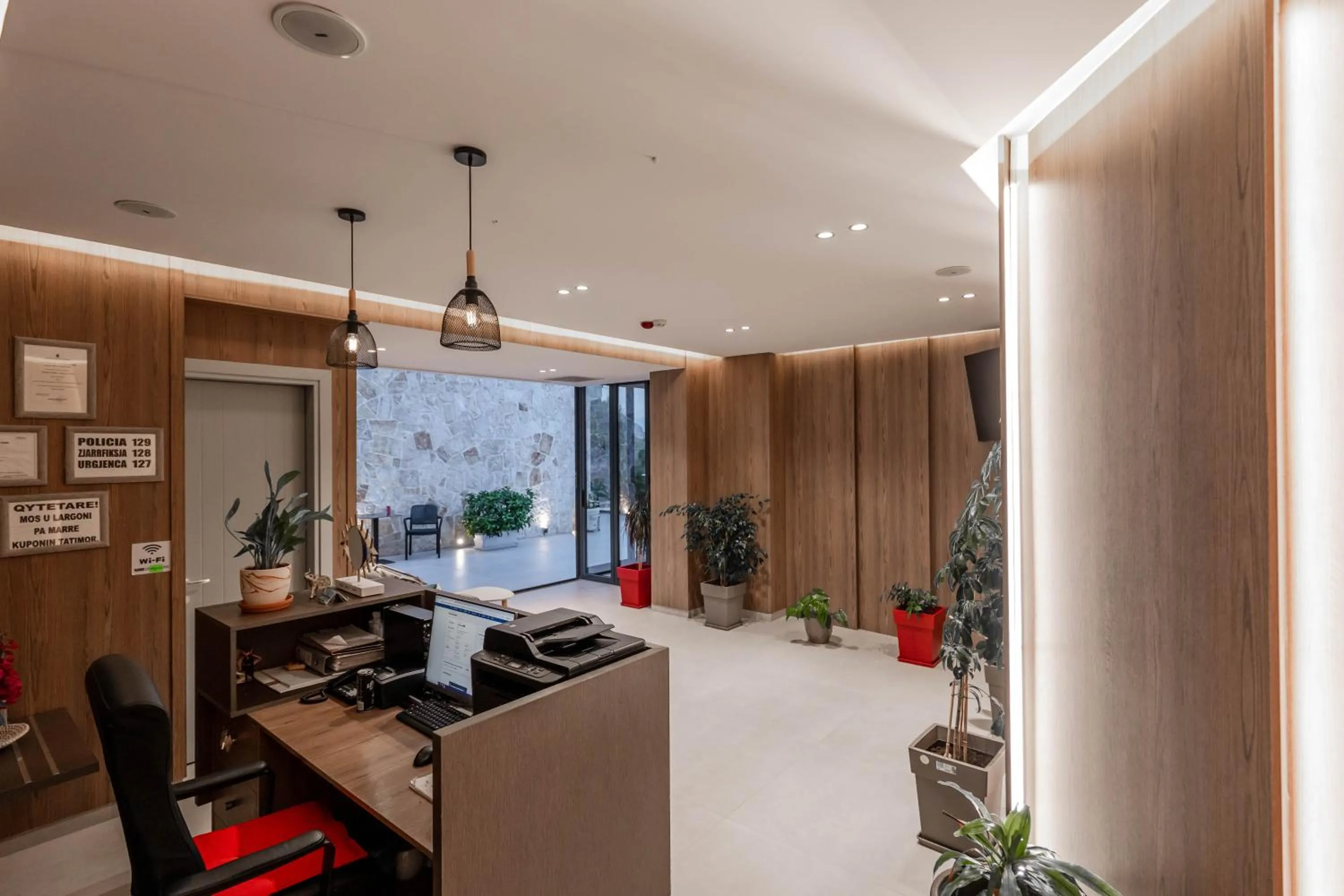 Lobby or reception in Hotel Boutique Onix