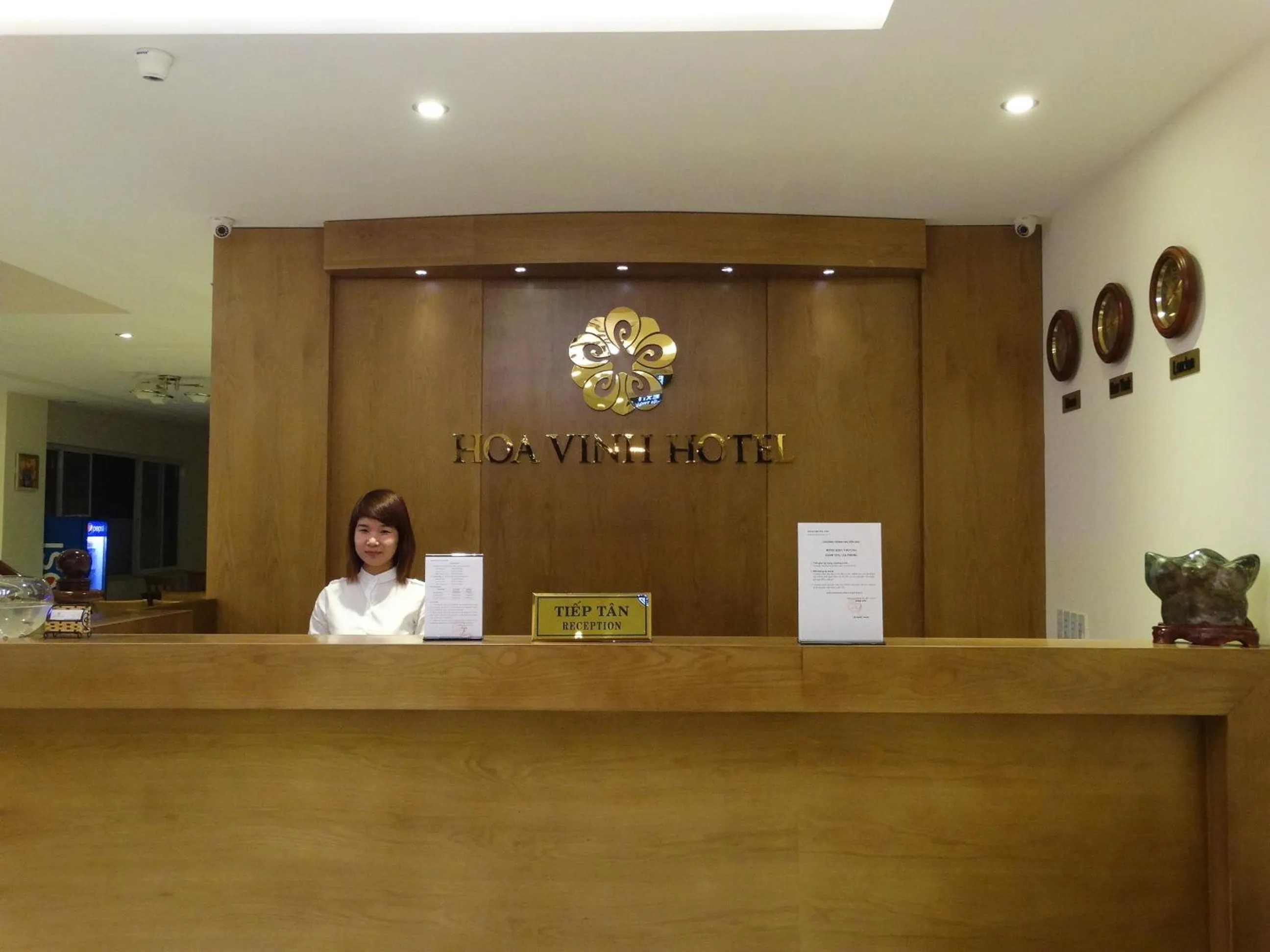 Lobby or reception in Hoa Vinh Hotel