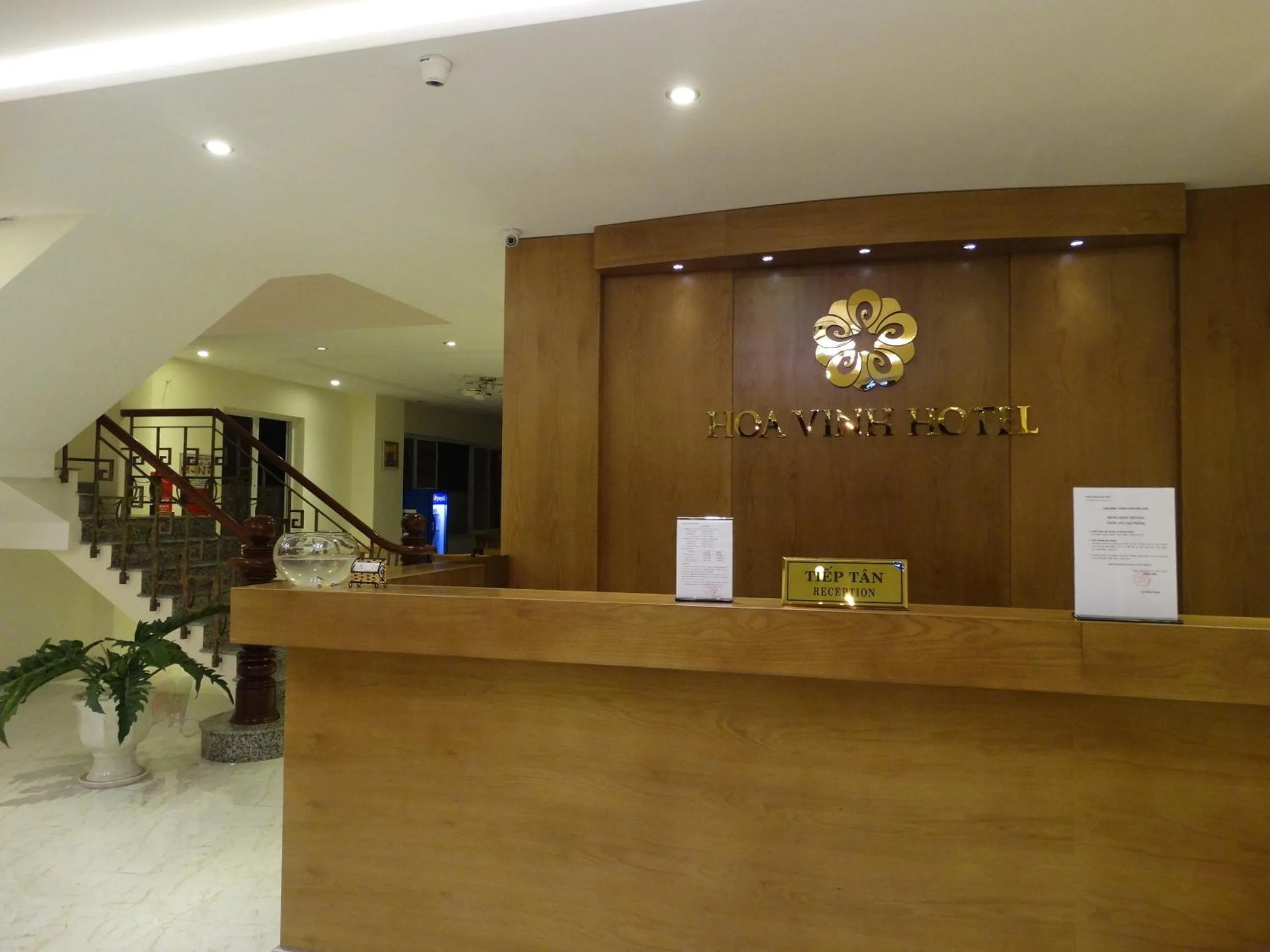Lobby or reception in Hoa Vinh Hotel