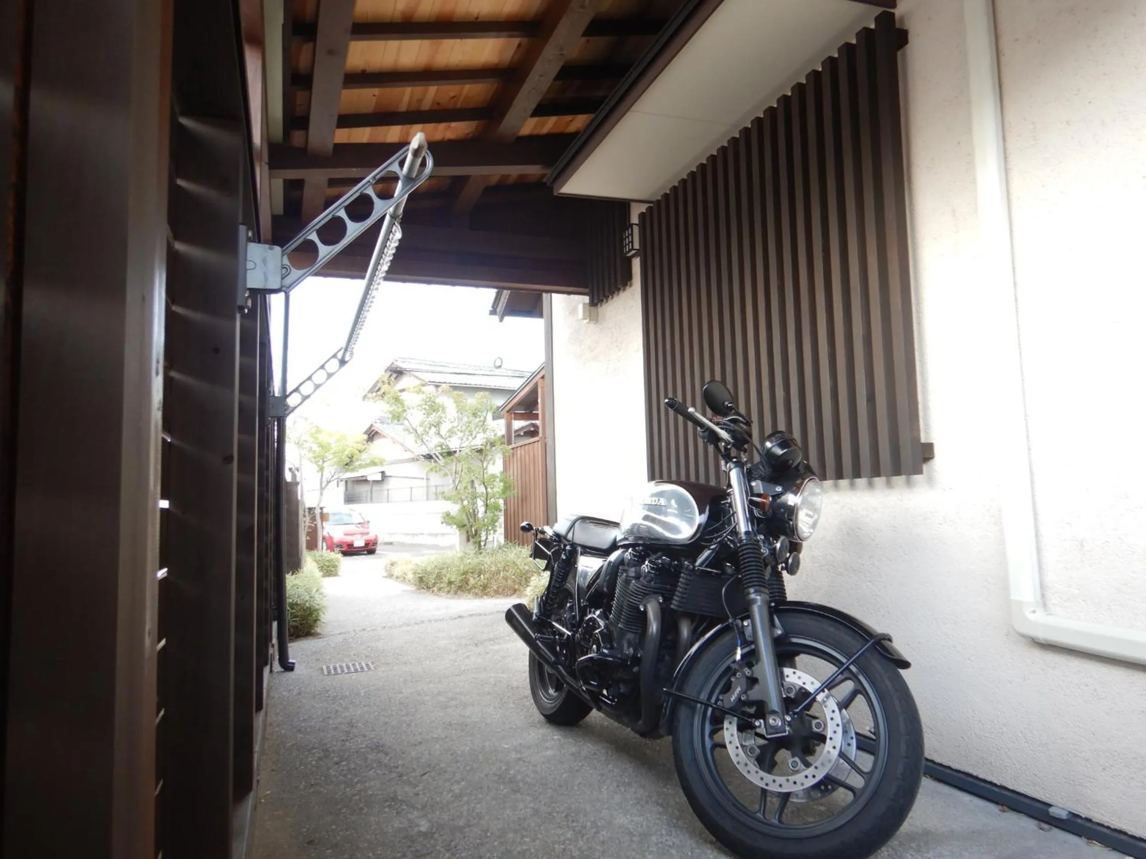 Parking in Guest House Wakabaya