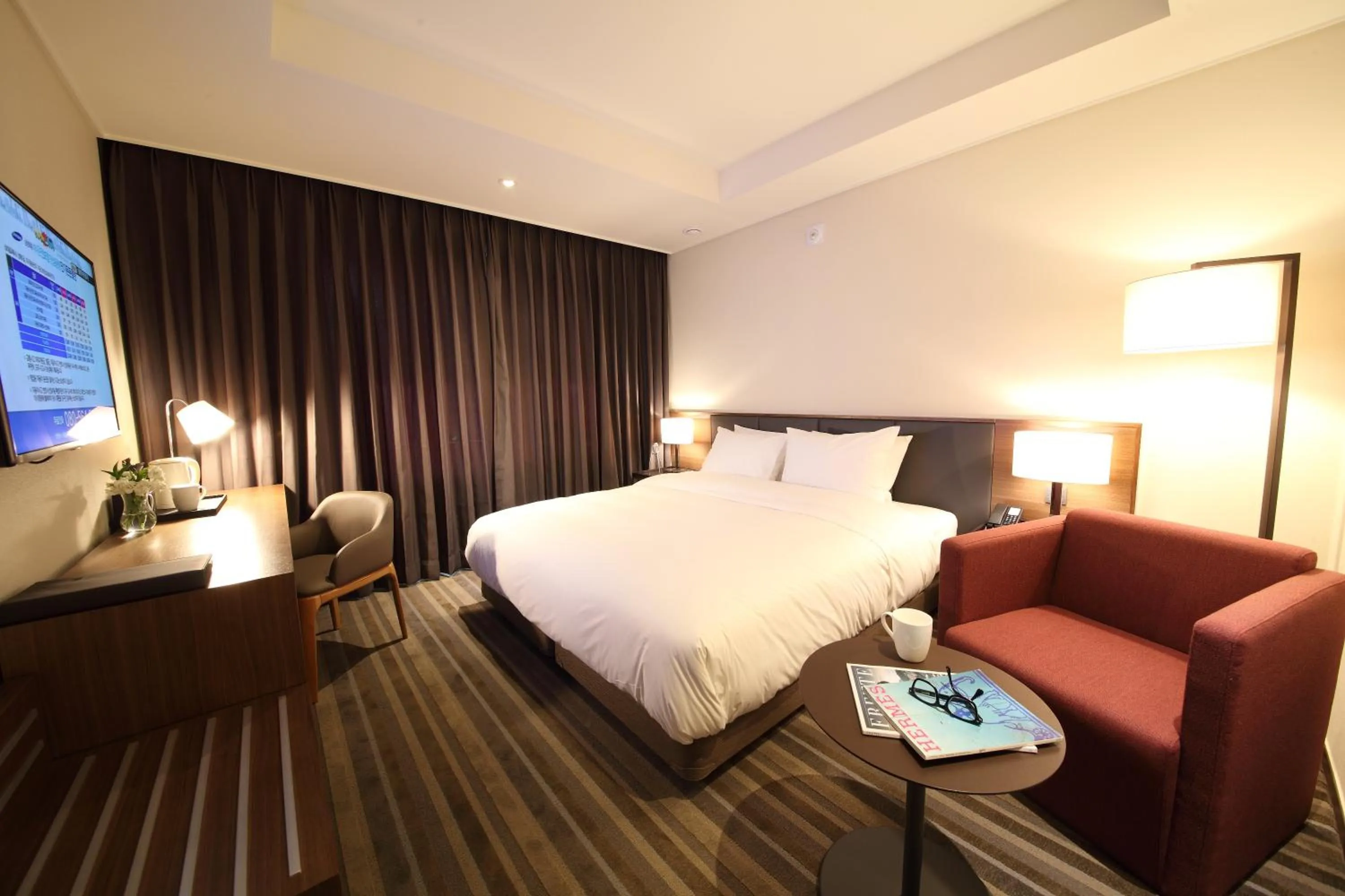 Bed in Avonhotel Gunsan