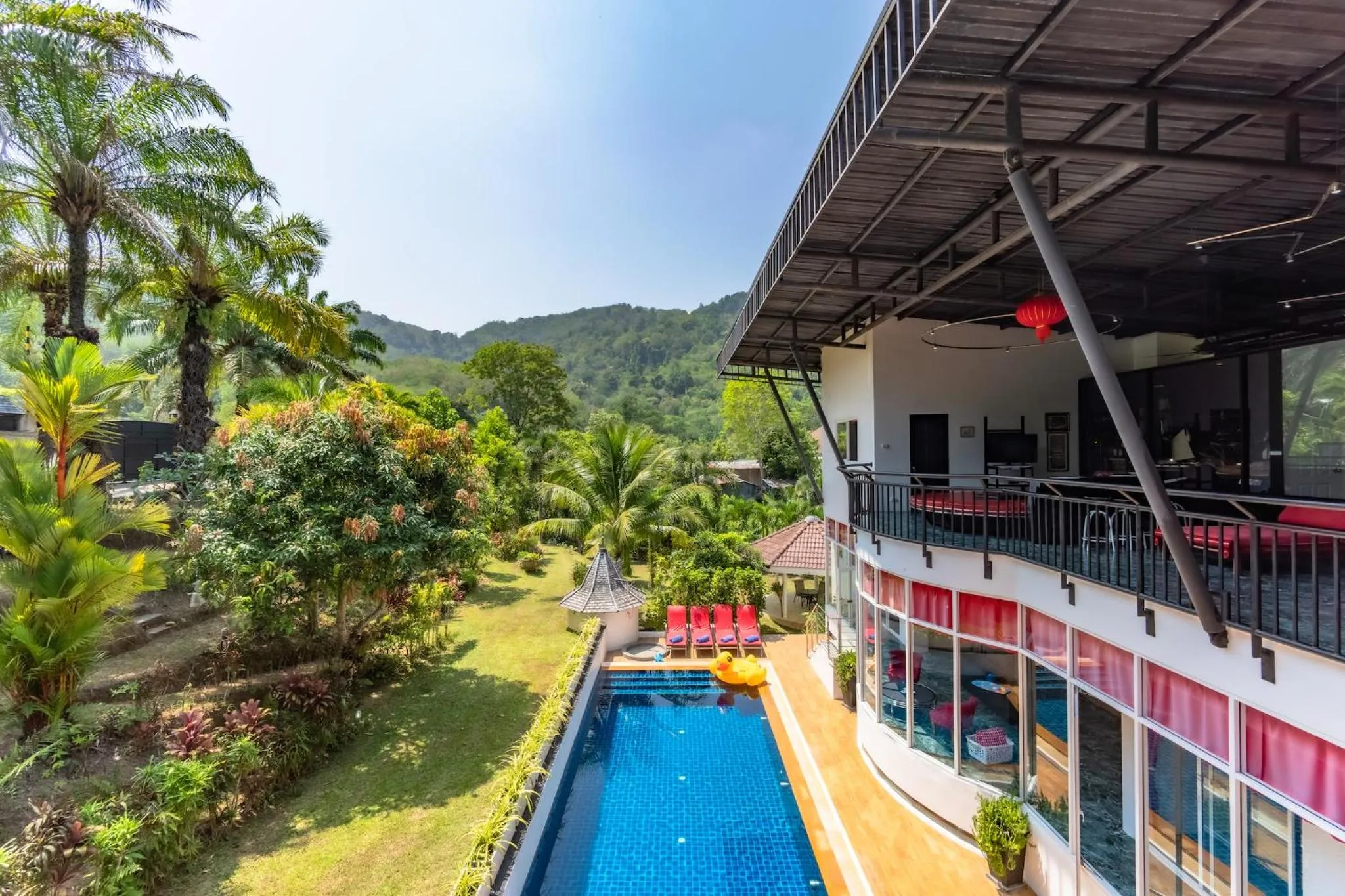 Garden in Chalong - 10 BR Private Pool Villa - Villa Nap Dau - Phuket