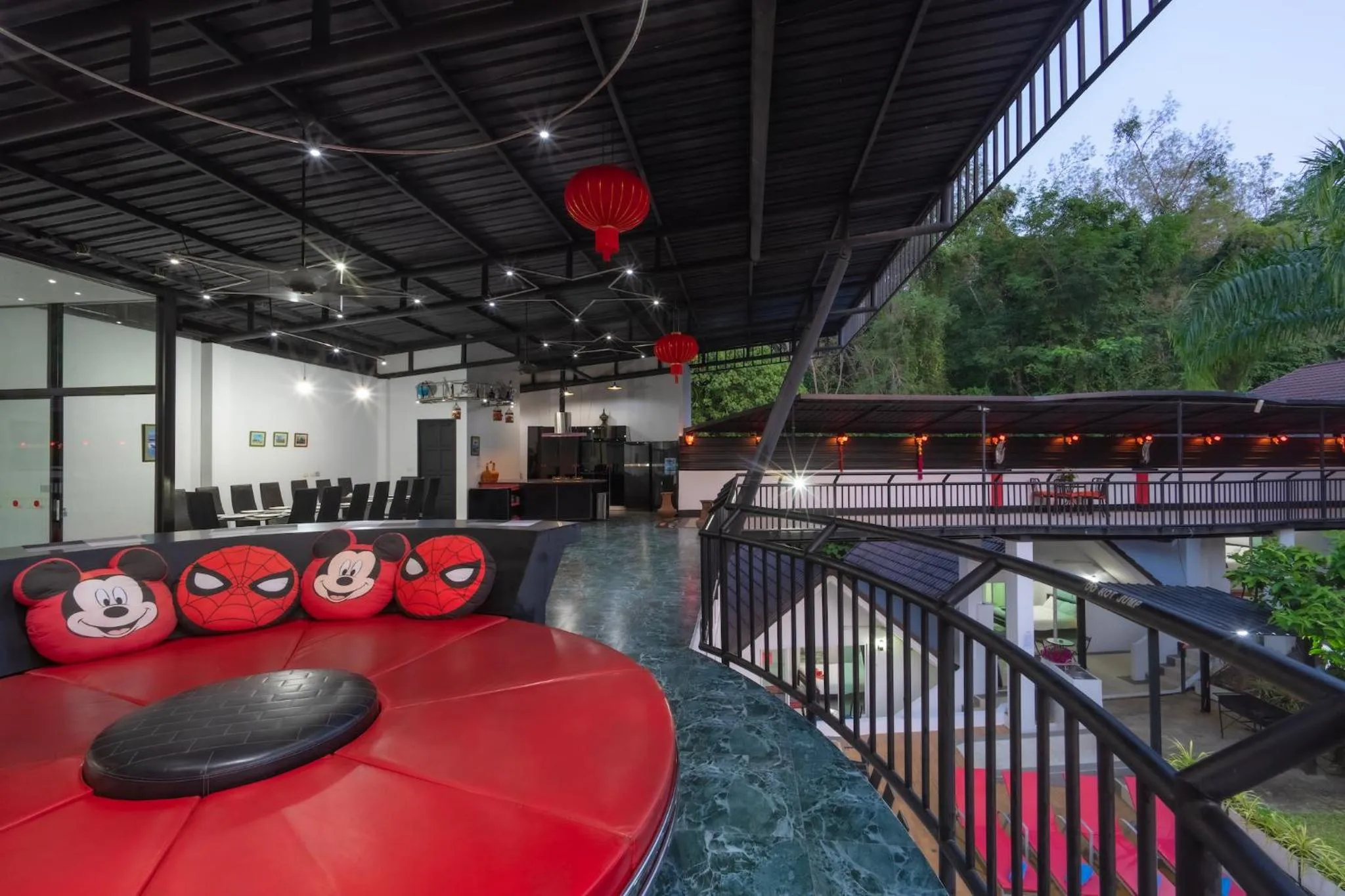 Patio in Chalong - 10 BR Private Pool Villa - Villa Nap Dau - Phuket