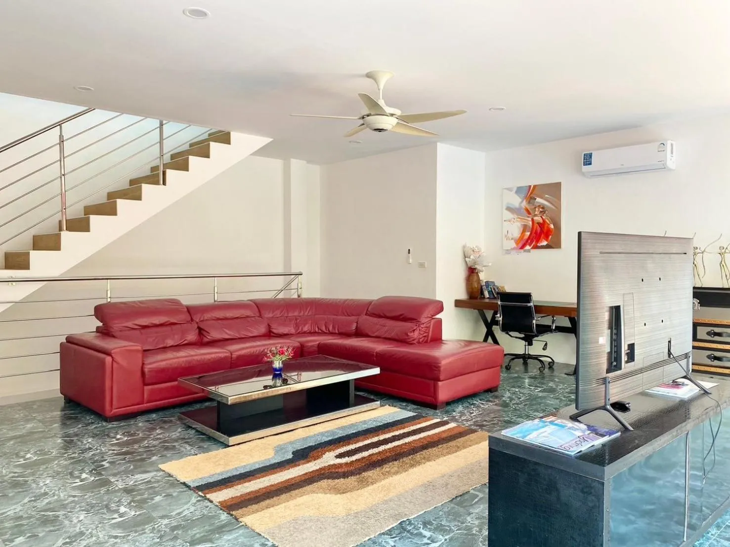 Living room in Chalong - 10 BR Private Pool Villa - Villa Nap Dau - Phuket