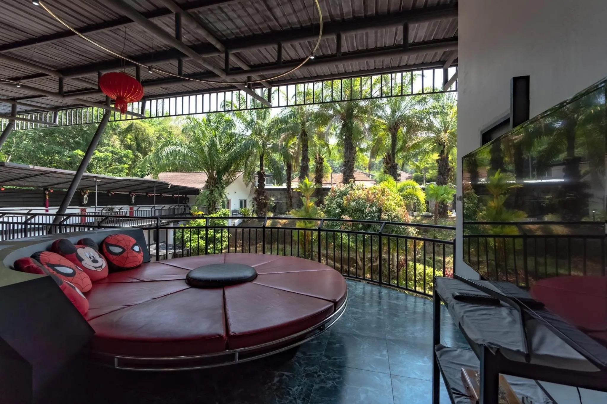 Patio in Chalong - 10 BR Private Pool Villa - Villa Nap Dau - Phuket