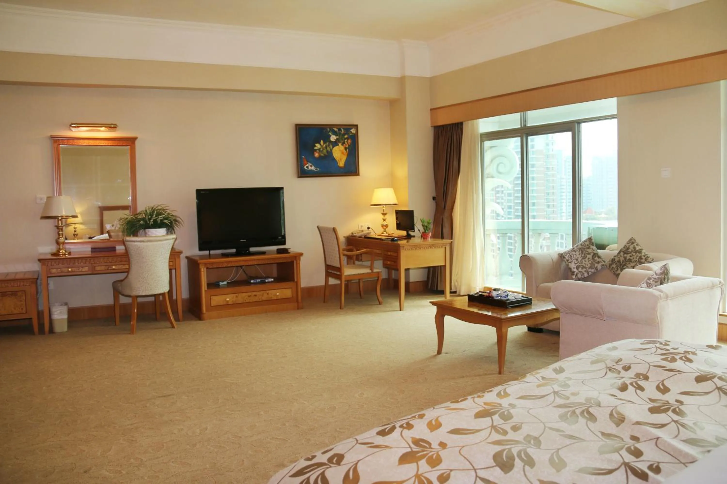 Seating Area in Zhuhai Dehan Hotel