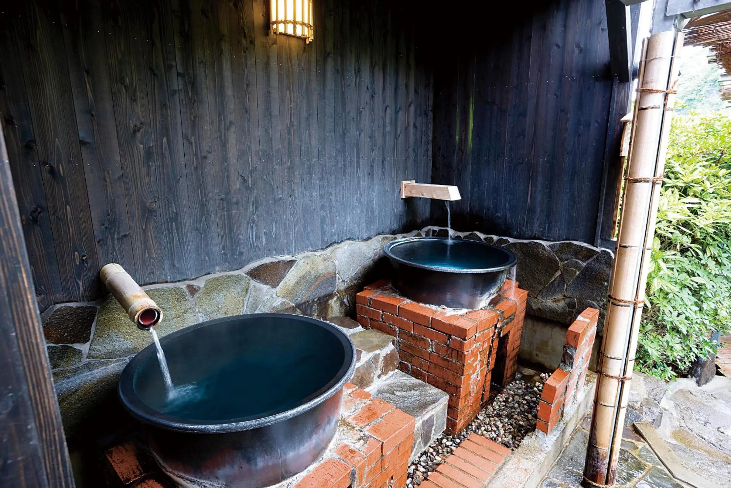 Hot Spring Bath in Ukiha