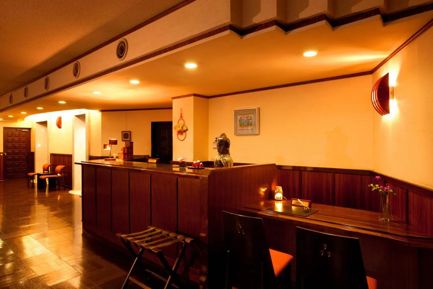 Lobby or reception in Ukiha