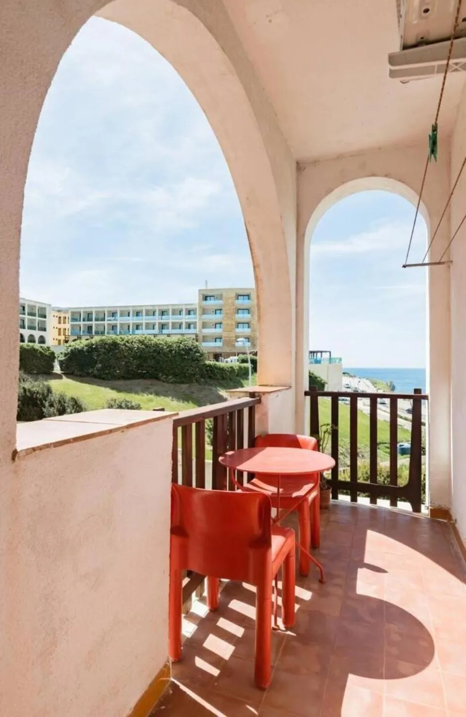 Balcony/Terrace in B&B Asteroidea