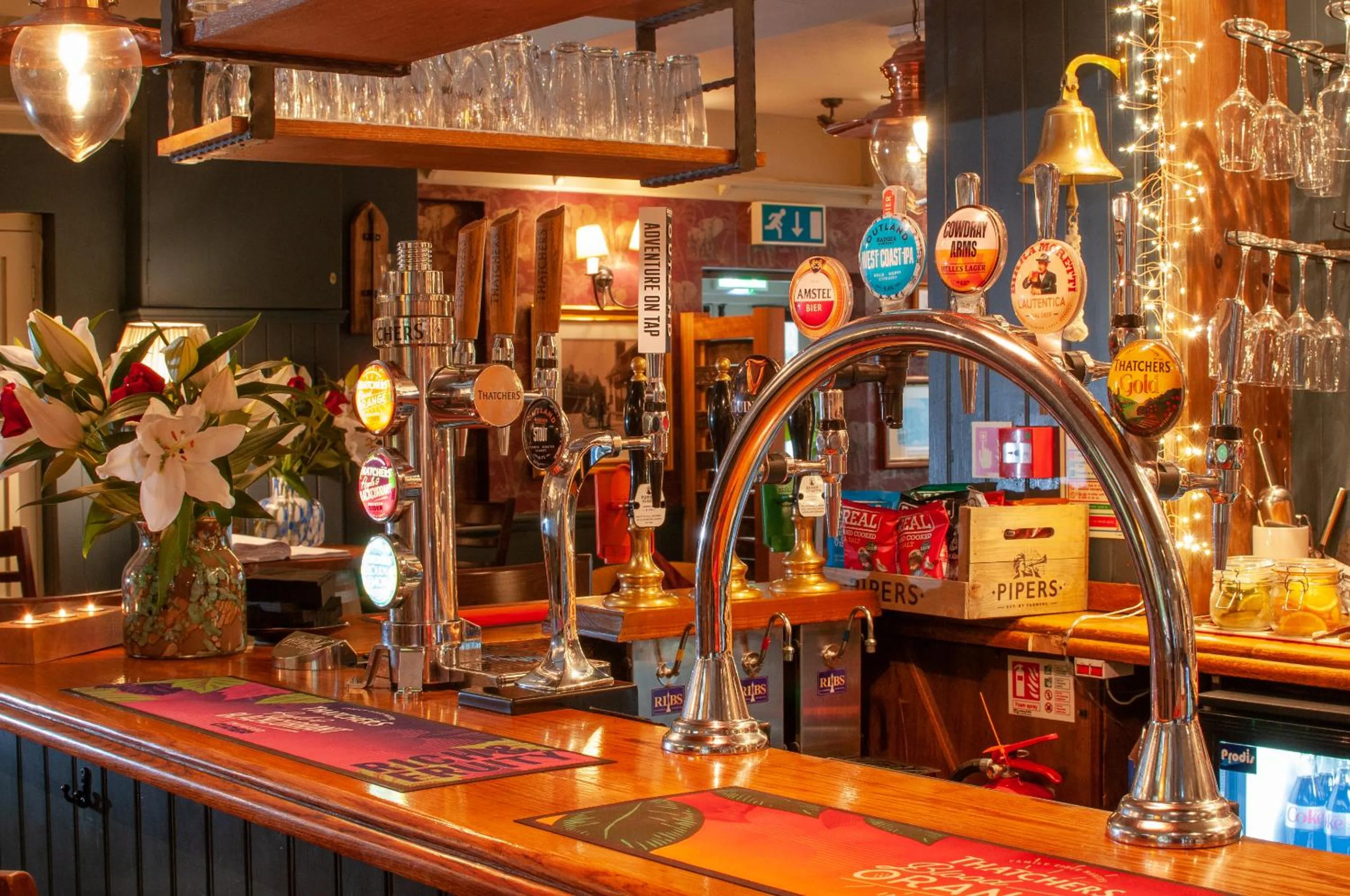 Lounge or bar in The Cowdray Arms