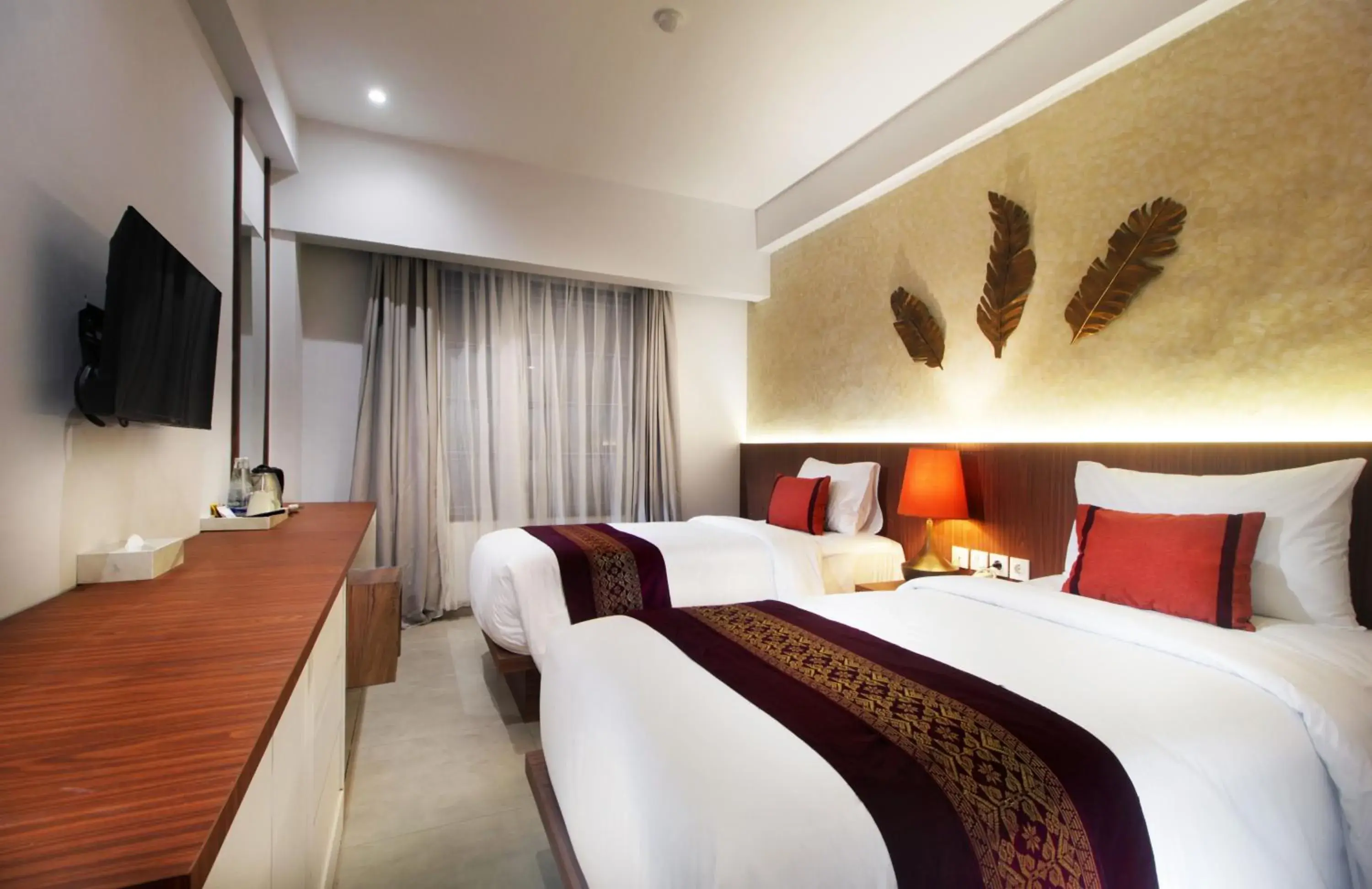 Classic Twin Room - No Balcony in Nadi Hotel Legian Classic Twin Room - No Balcony in Nadi Hotel Legian