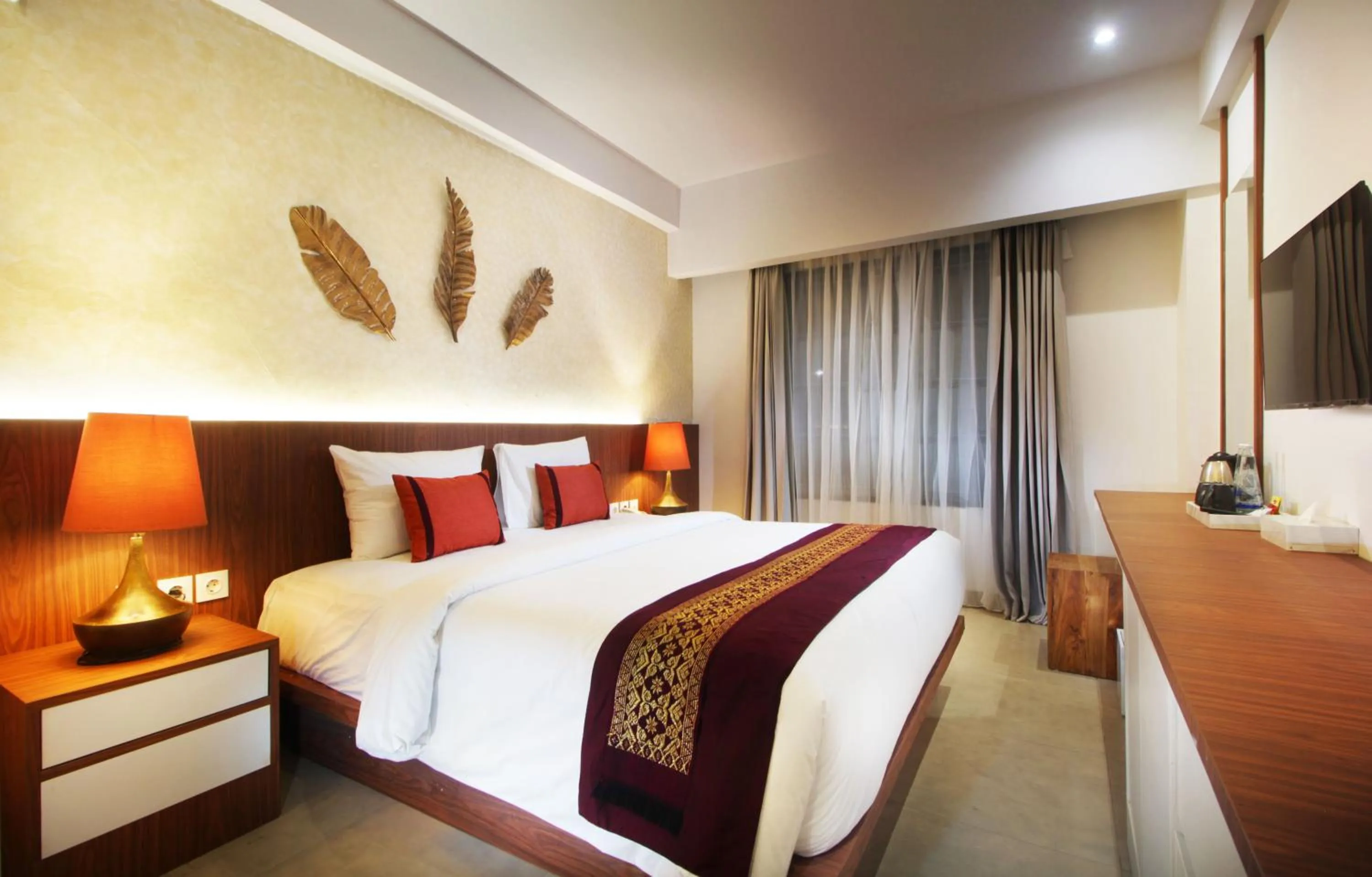 Bed in Nadi Hotel Legian