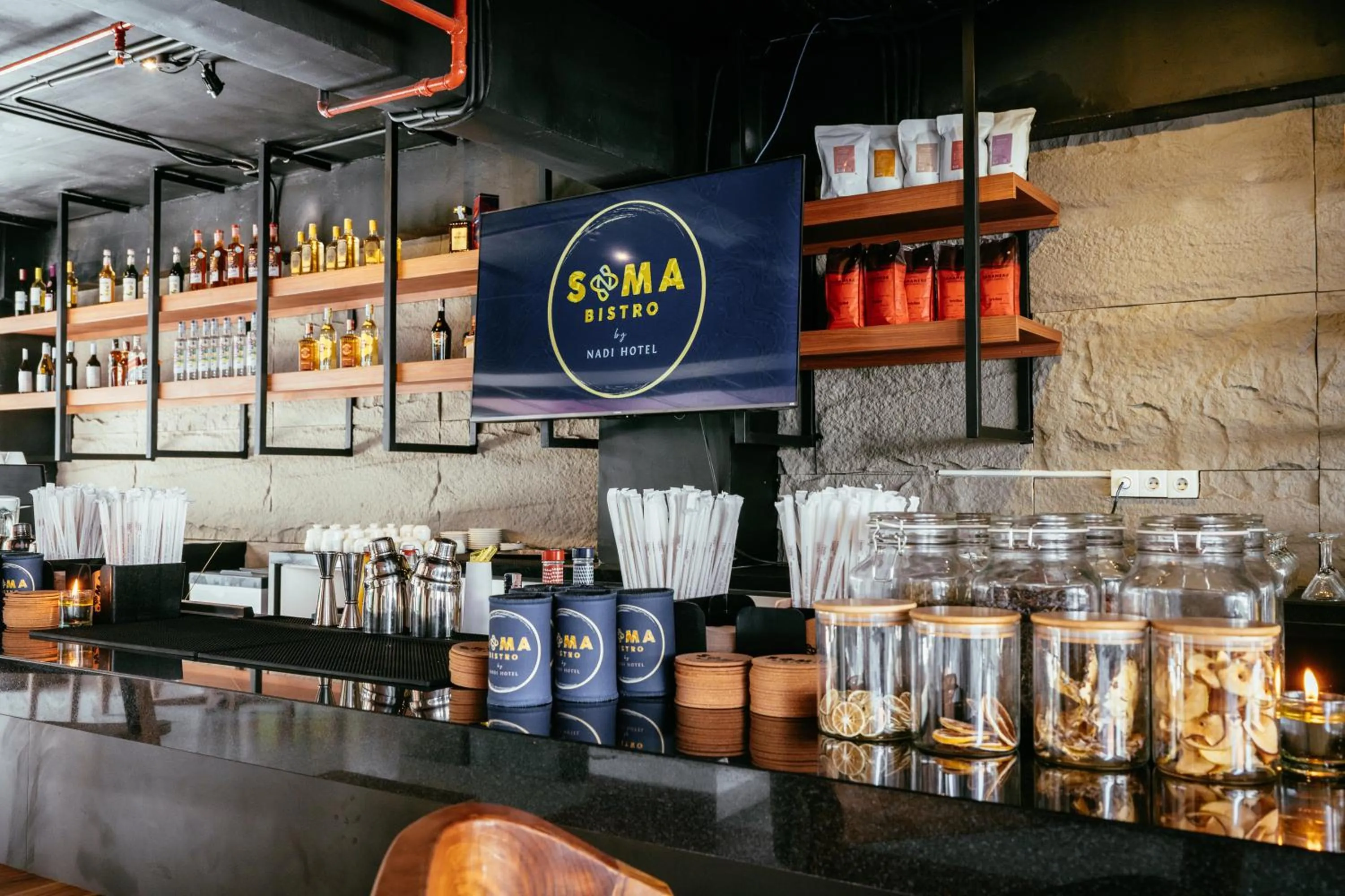 Lounge or bar in Nadi Hotel Legian