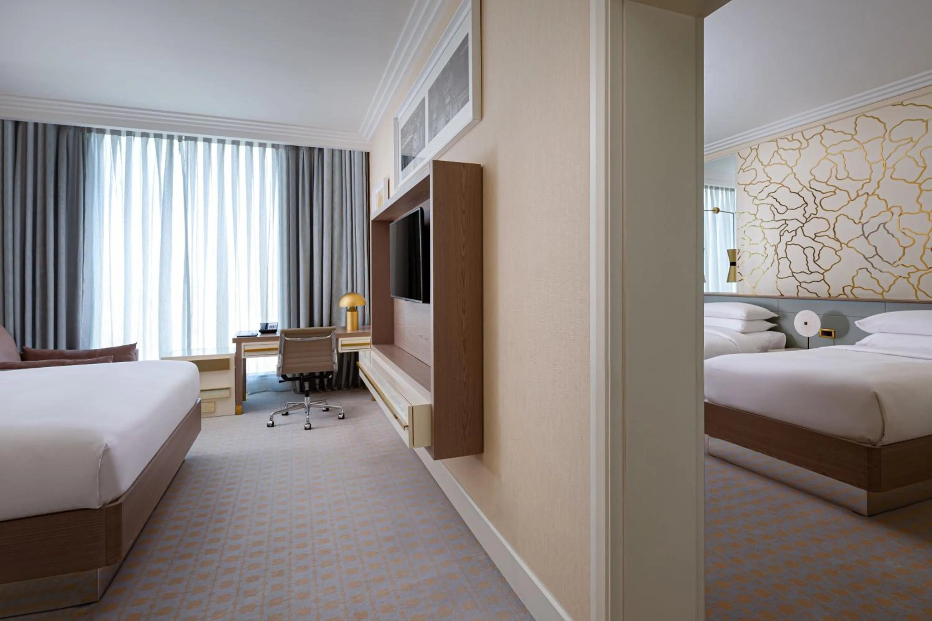 Photo of the whole room, Bed in Baku Marriott Hotel Boulevard