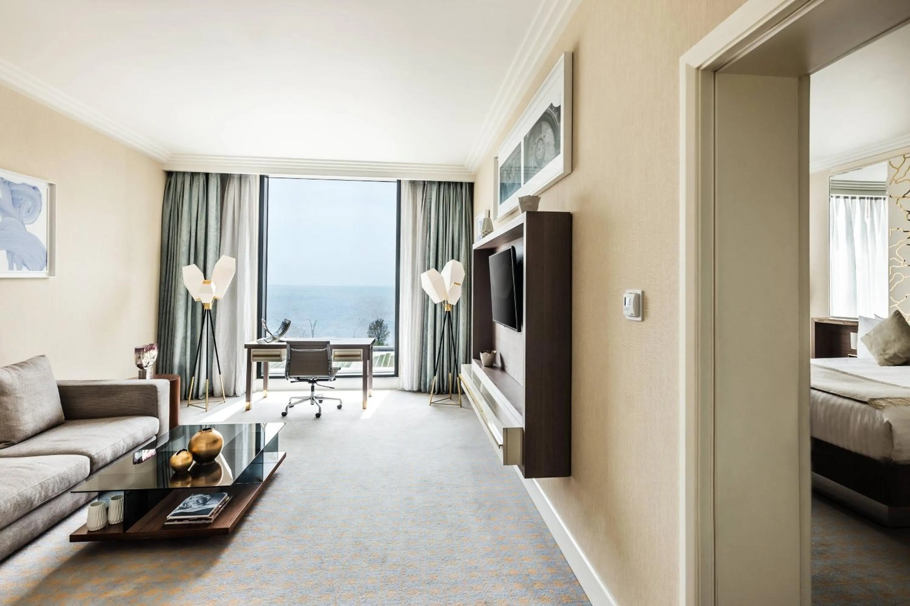 Photo of the whole room, Bed in Baku Marriott Hotel Boulevard