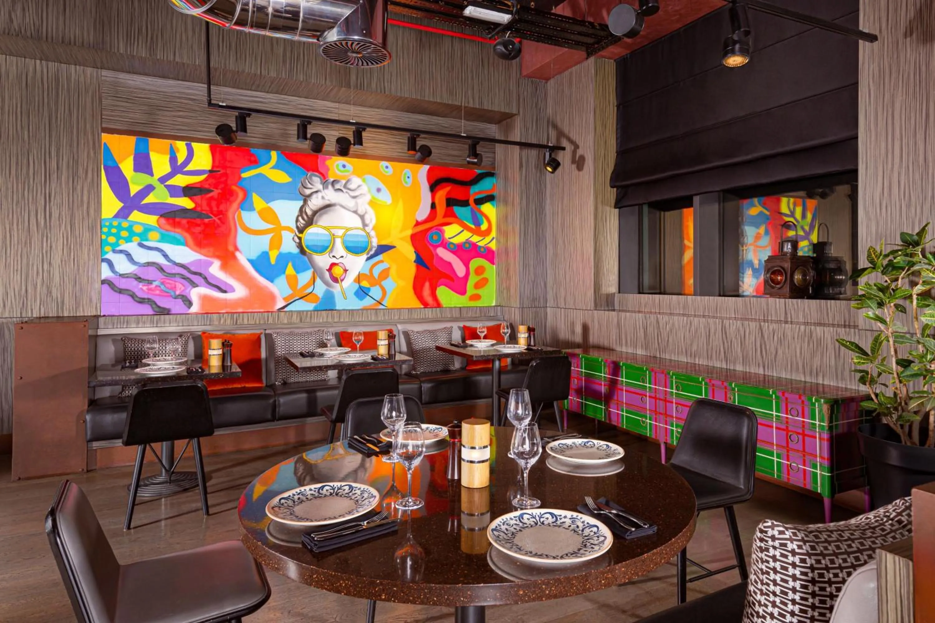 Lounge or bar in Baku Marriott Hotel Boulevard