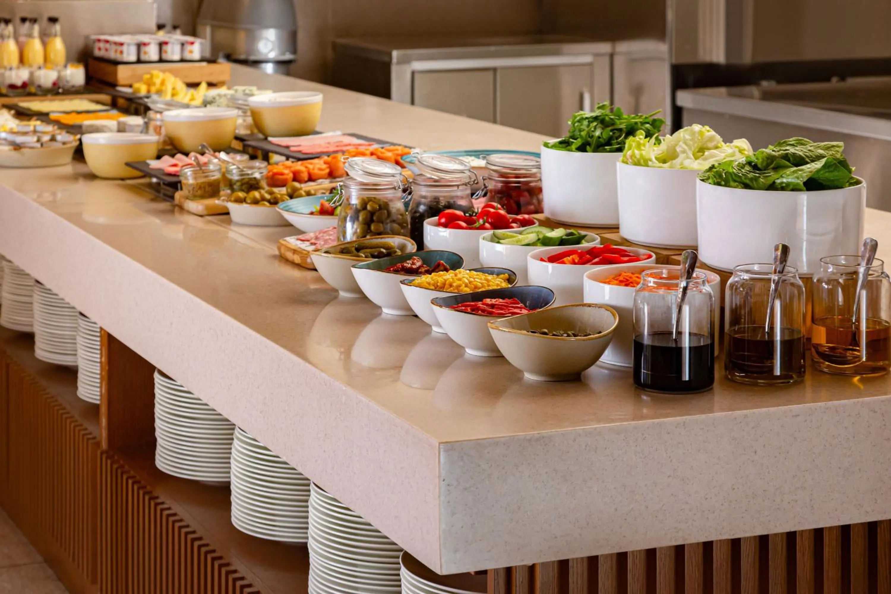 Breakfast in Baku Marriott Hotel Boulevard