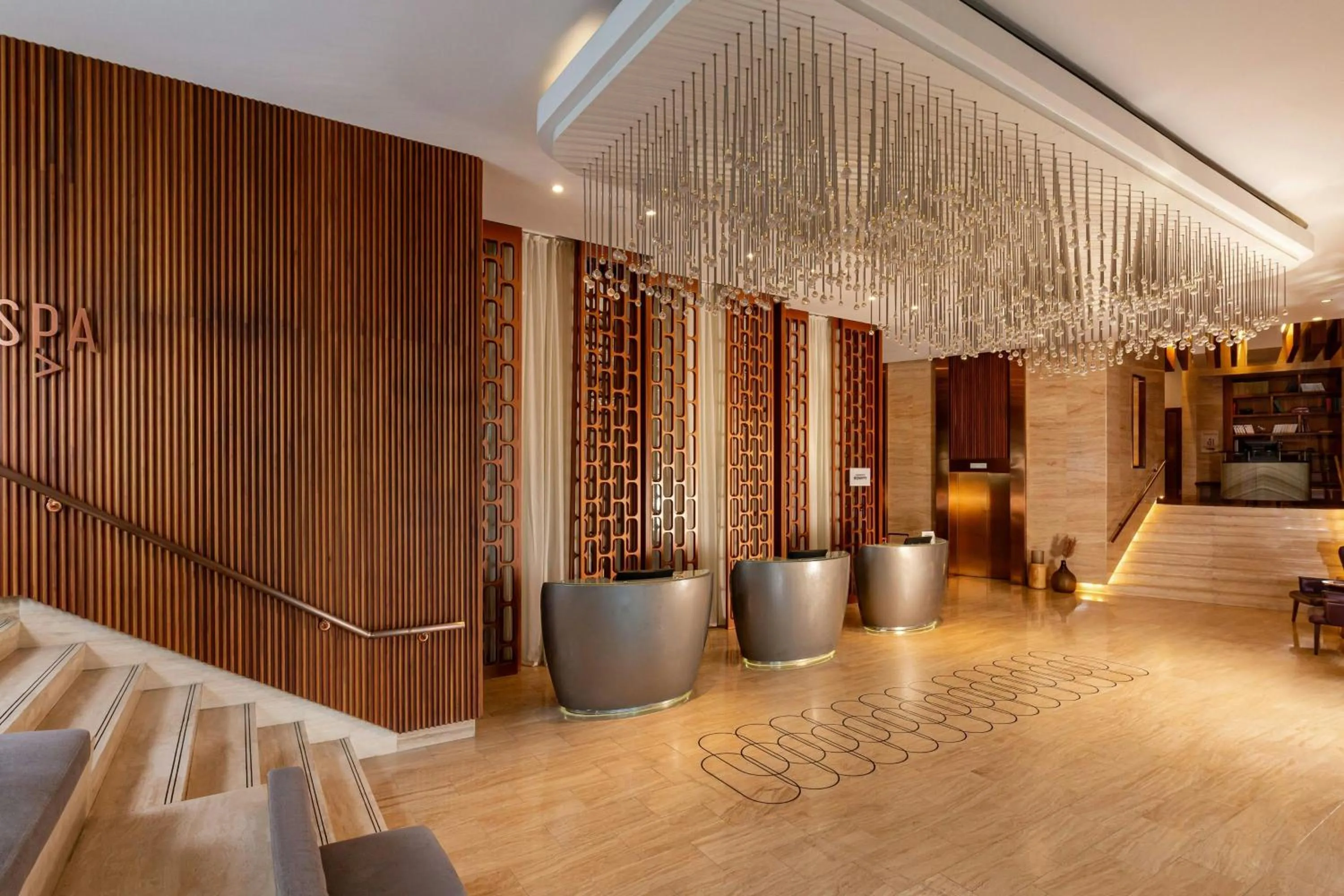 Lobby or reception in Sheraton Baku Intourist